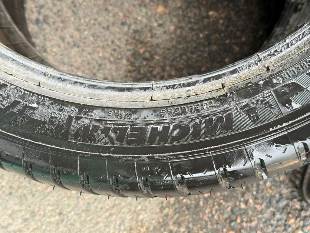 245/45ZR18 Pair (2 Used Tires) Michelin Pilot Sport A/S3