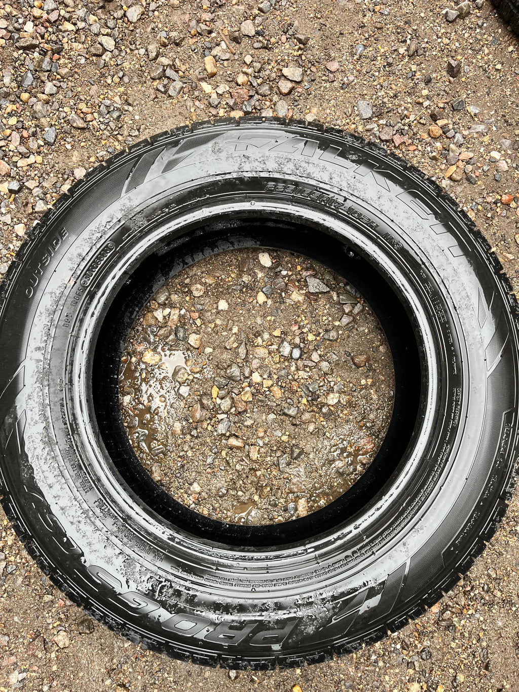 225/65R17 Set (4 Used Tires) Falken PRO G5 (CSV)