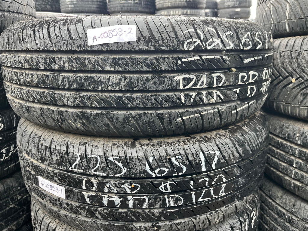 225/65R17 Pair (2 Used Tires) Dextero Touring (DTR1)
