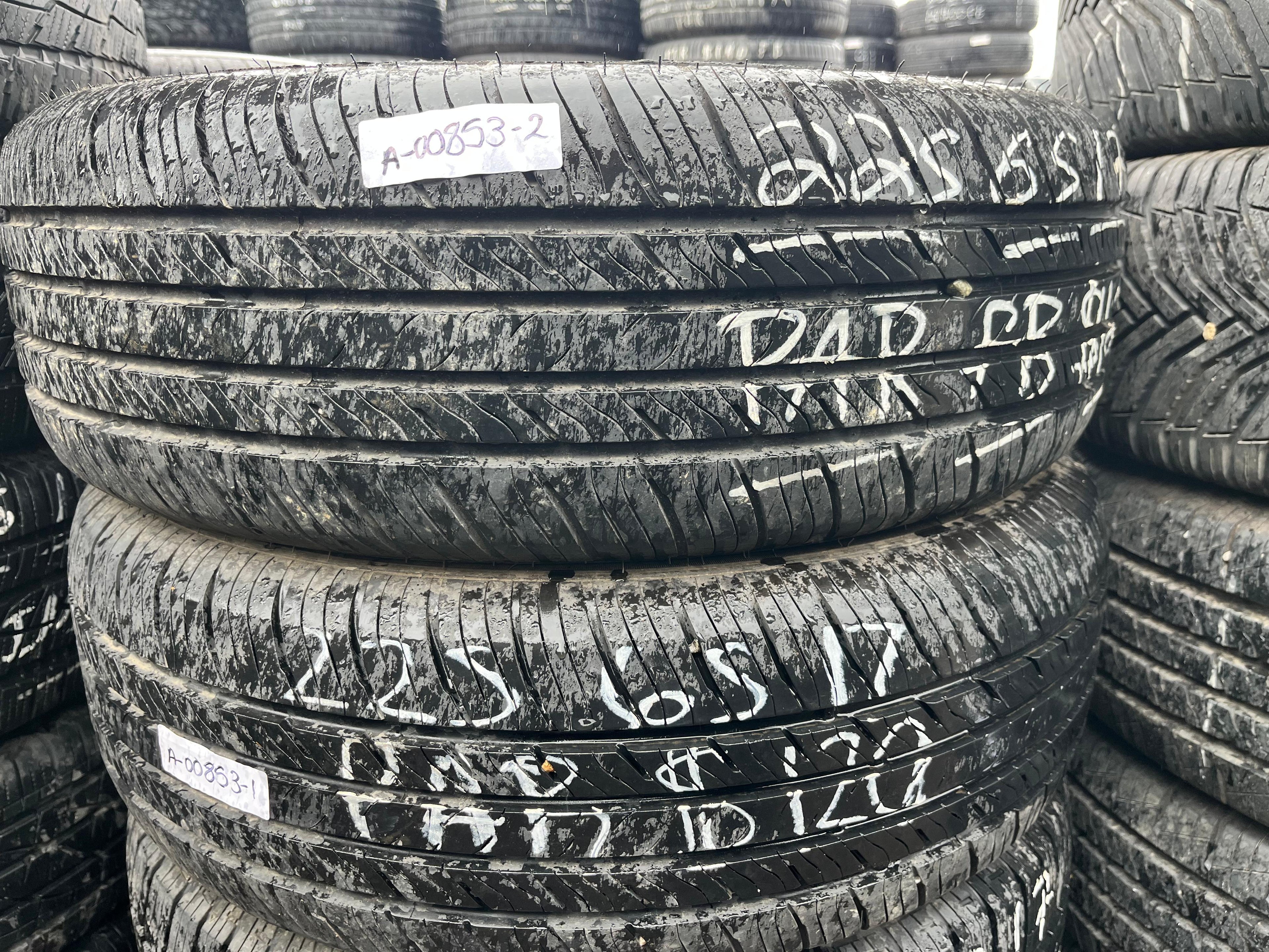 225/65R17 Pair (2 Used Tires) Dextero Touring (DTR1)