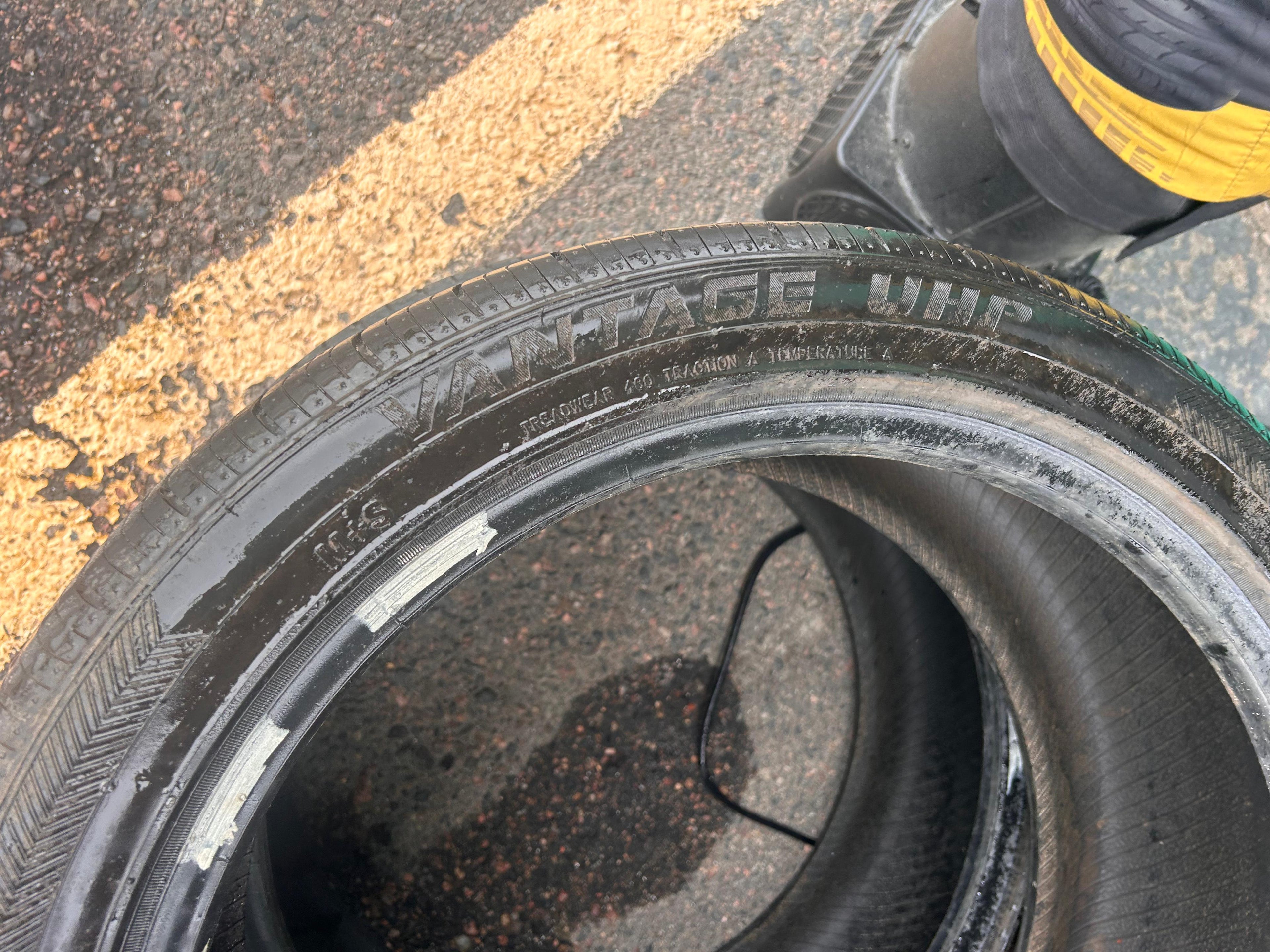 225/45R18 Pair (2 Used Tires) Vantage