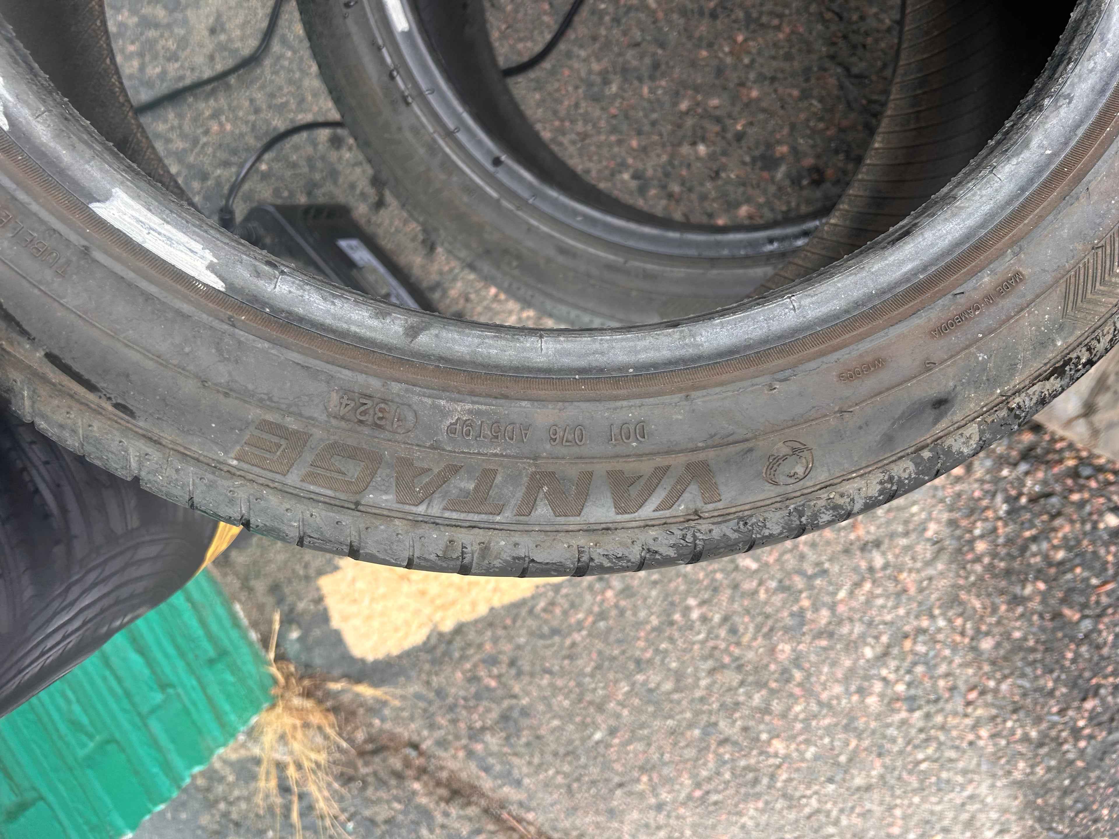 225/45R18 Pair (2 Used Tires) Vantage