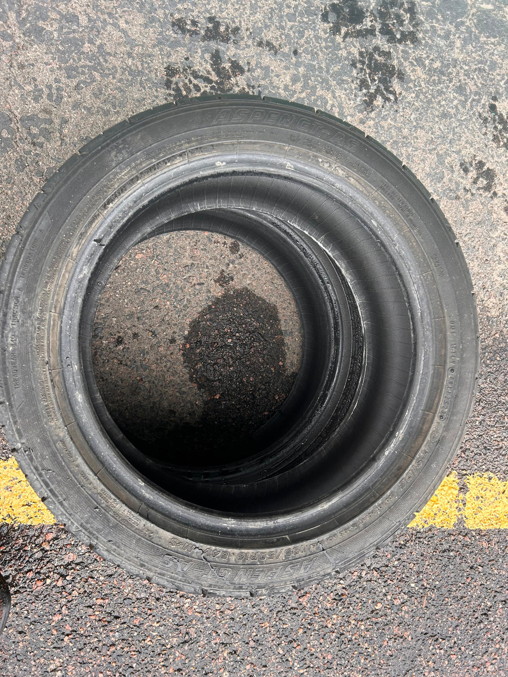 195/50R16 Pair (2 Used Tires)  Aspen GT