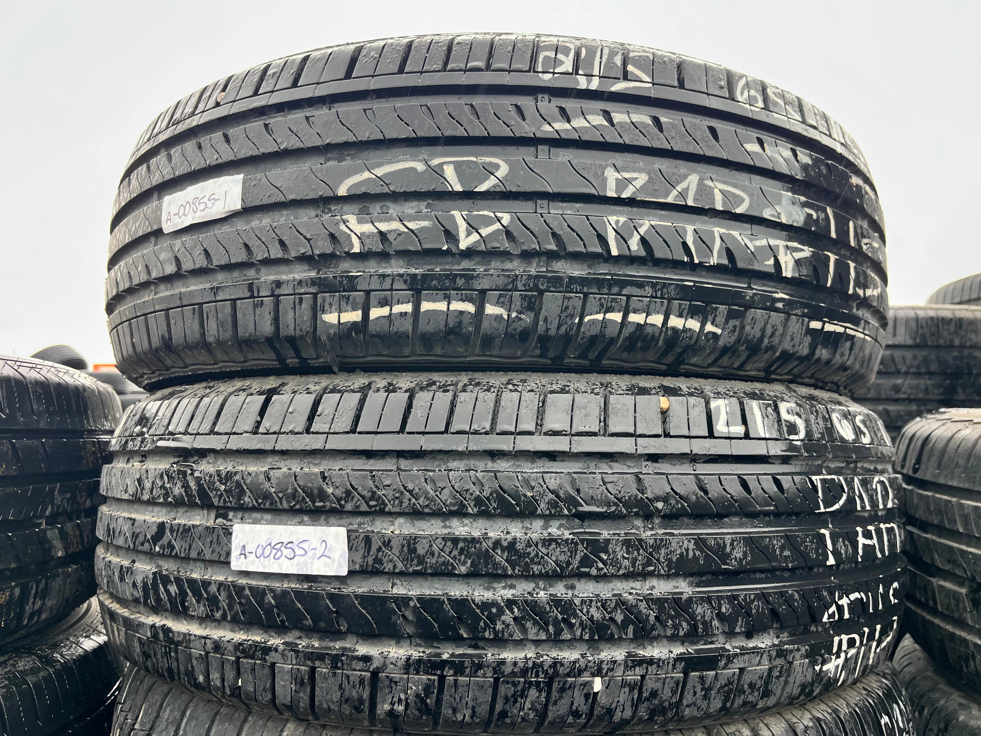 215/65R17 Pair (2 Used Tires) StarFire Solarus (AS)