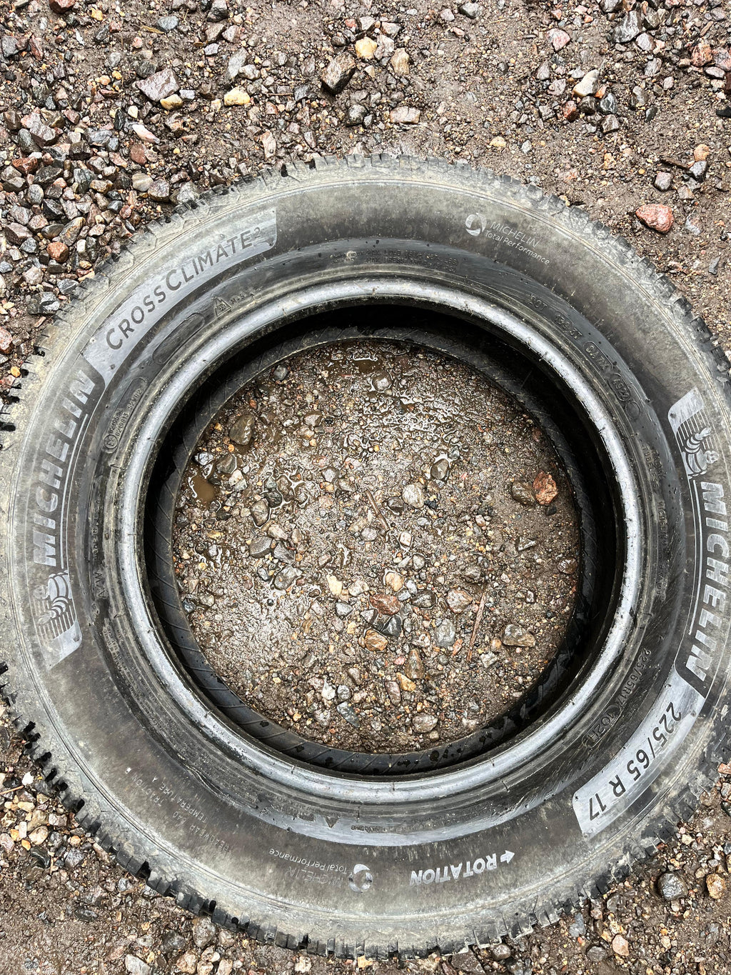 225/65R17 Set (4 Used Tires) Michelin CrossClimate