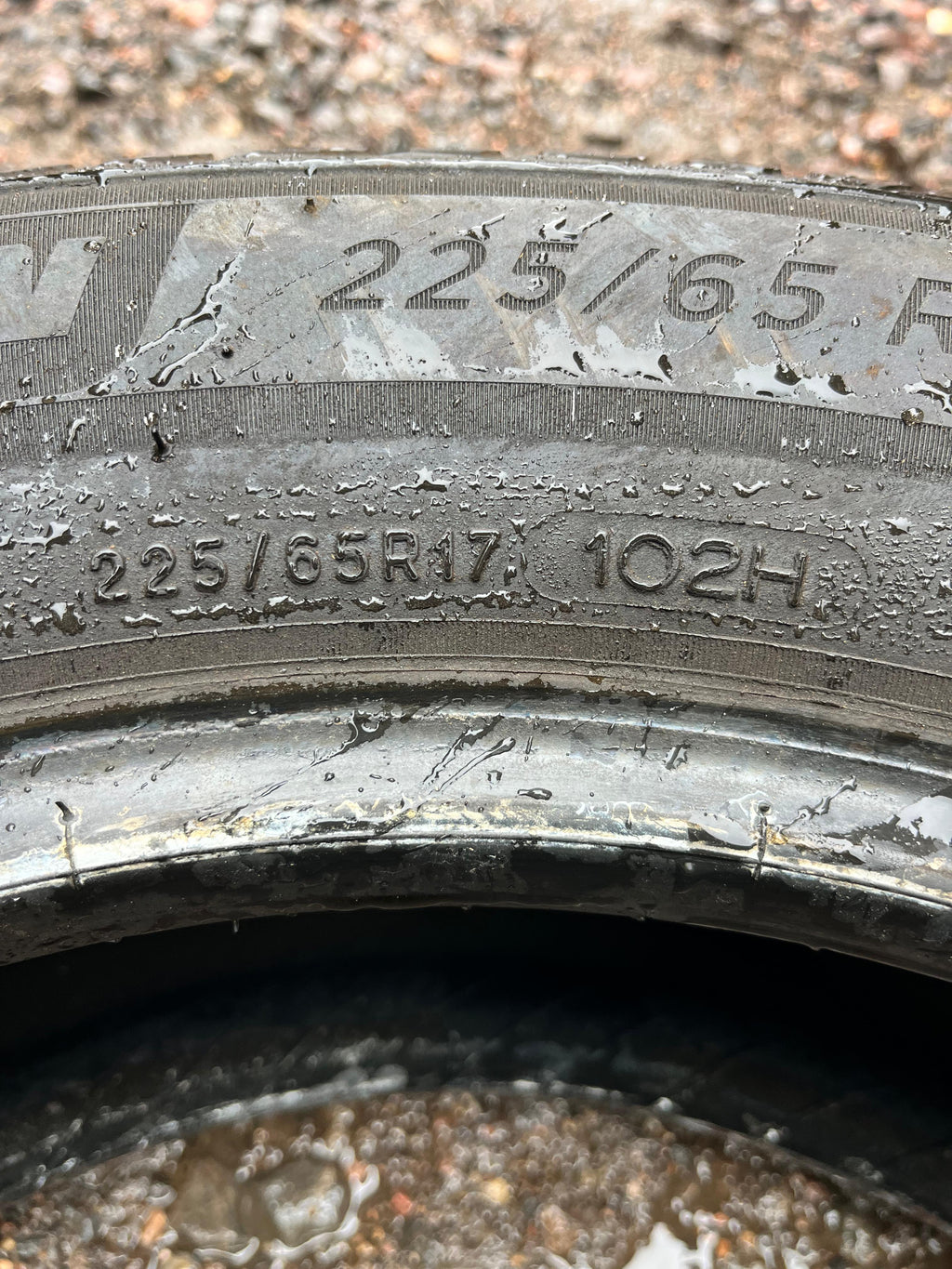 225/65R17 Pair (2 Used Tires) Michelin CrossClimate