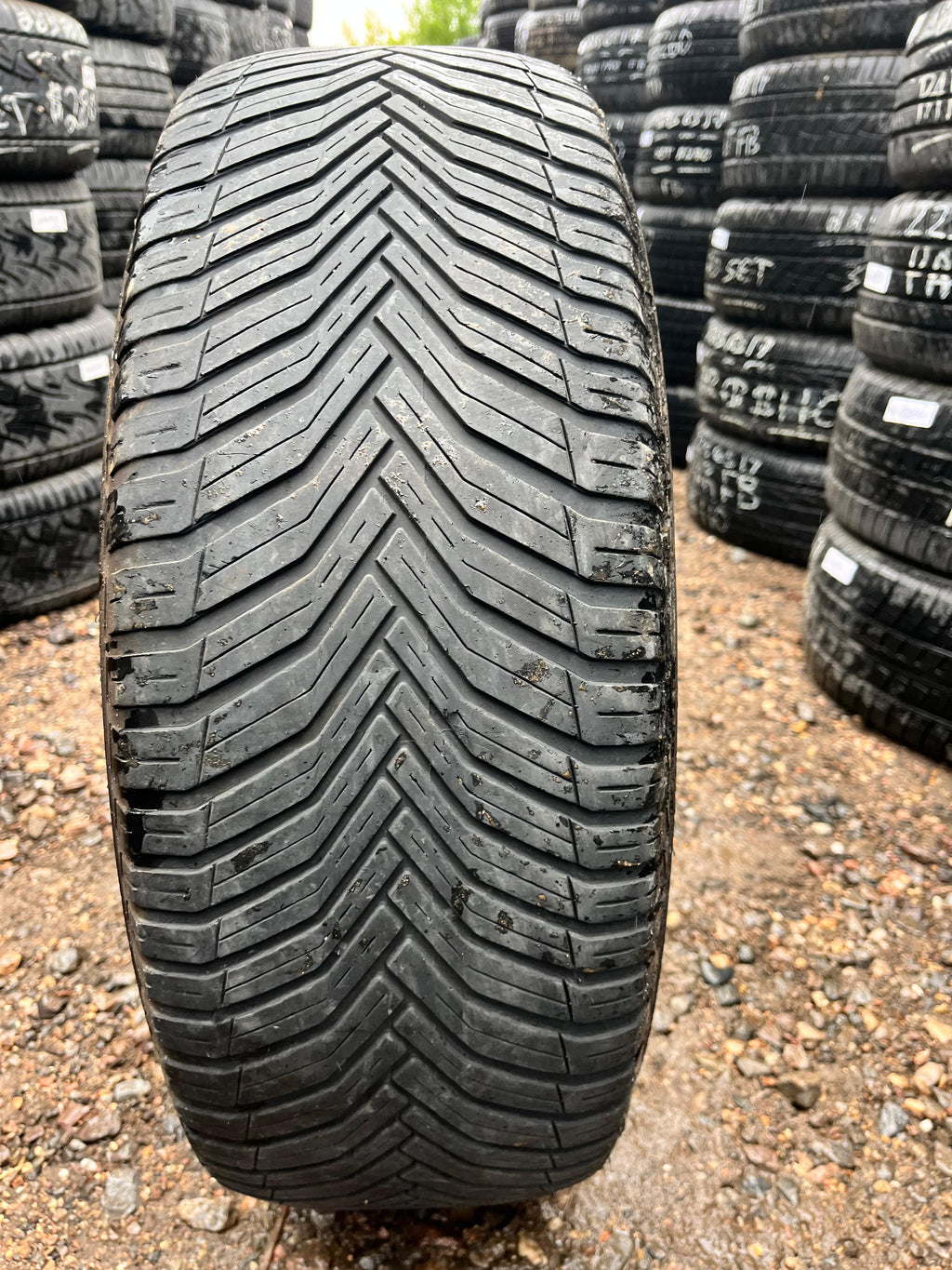 225/65R17 Pair (2 Used Tires) Michelin CrossClimate