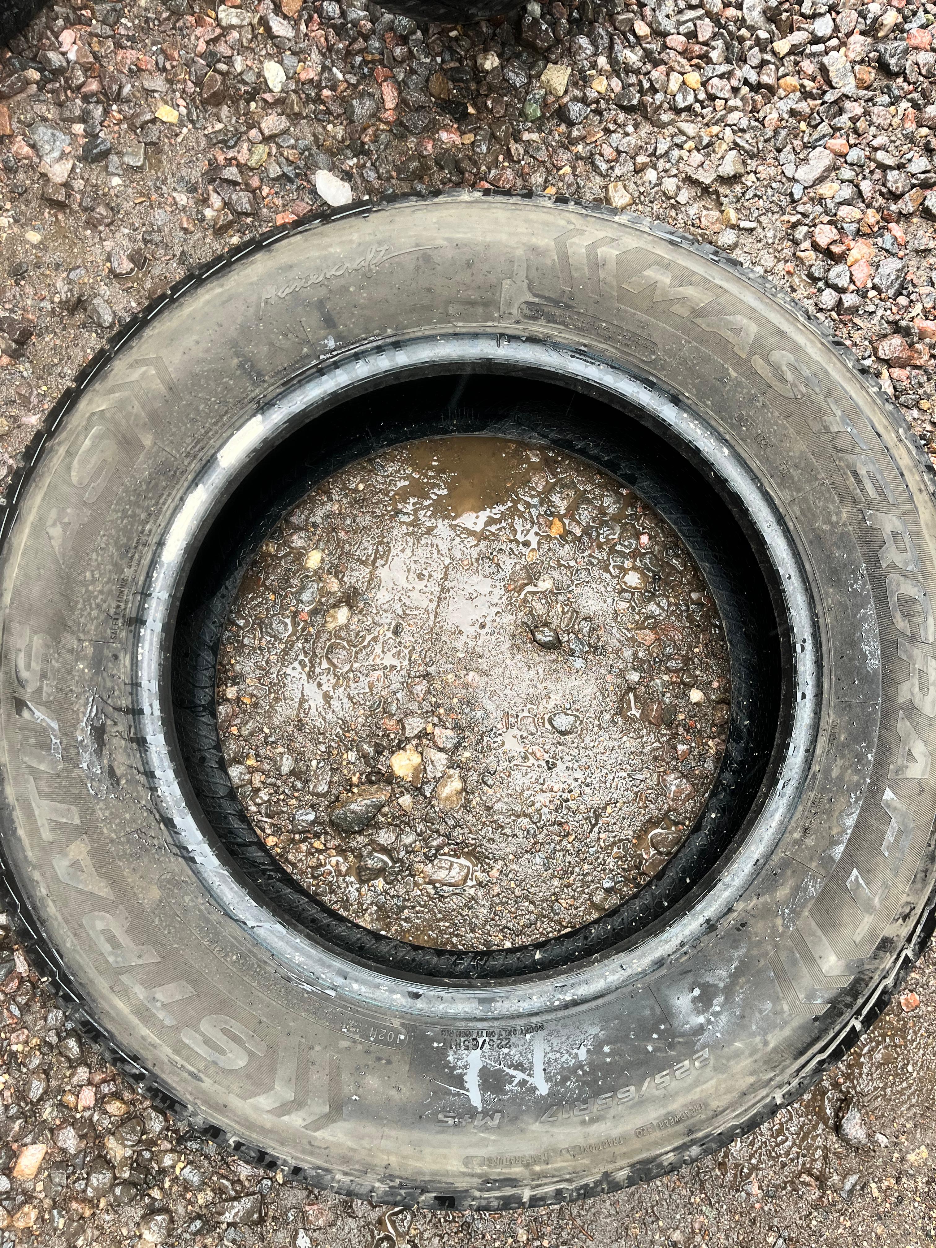 225/65R17 Set (4 Used Tires) Mastercraft Stratus (AS)