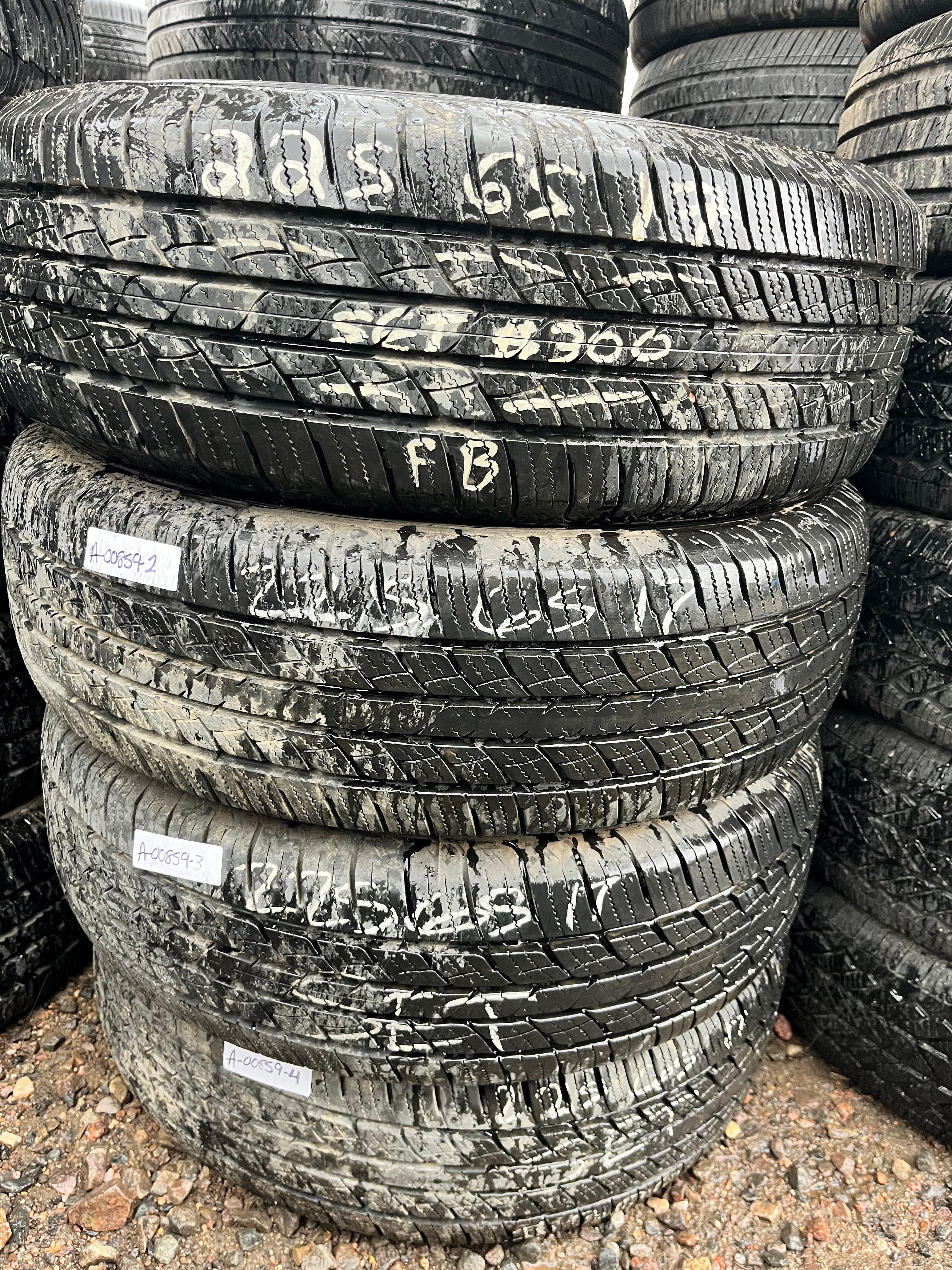 225/65R17 Set (4 Used Tires) WestLake SU-318