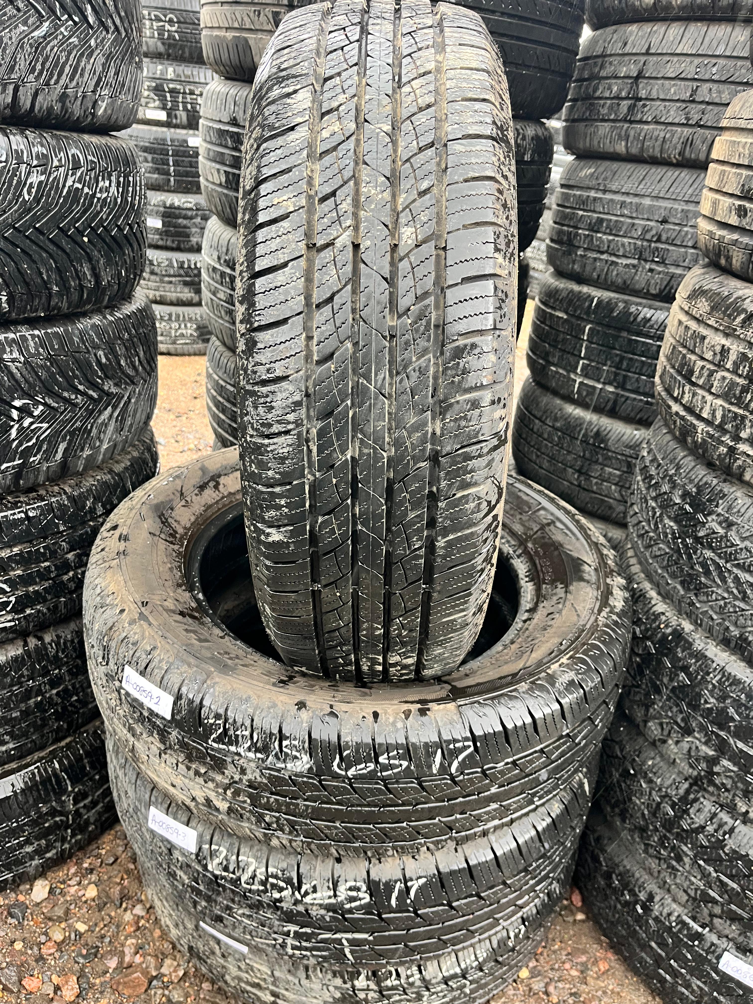 225/65R17 Set (4 Used Tires) WestLake SU-318