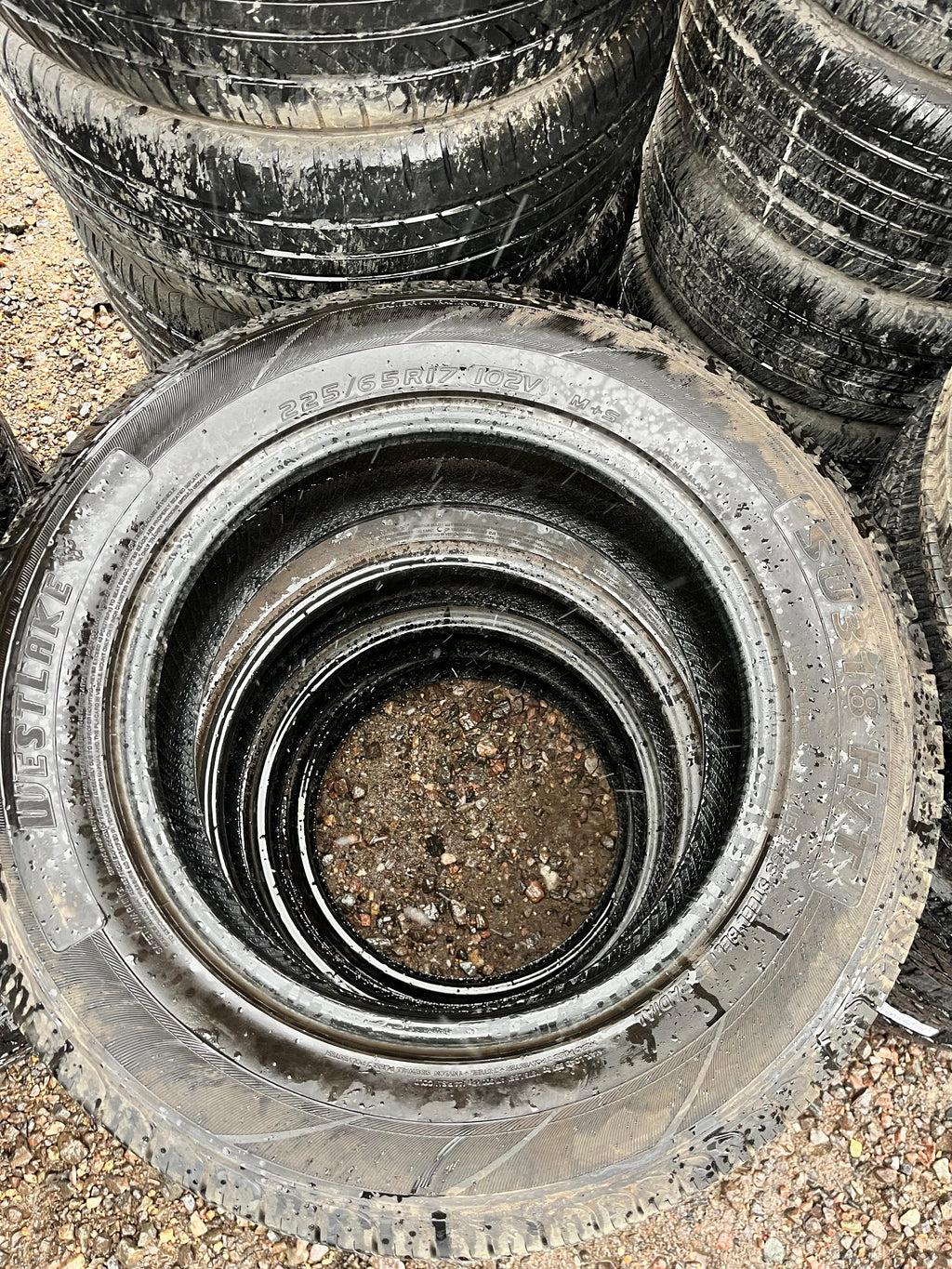 225/65R17 Set (4 Used Tires) WestLake SU-318