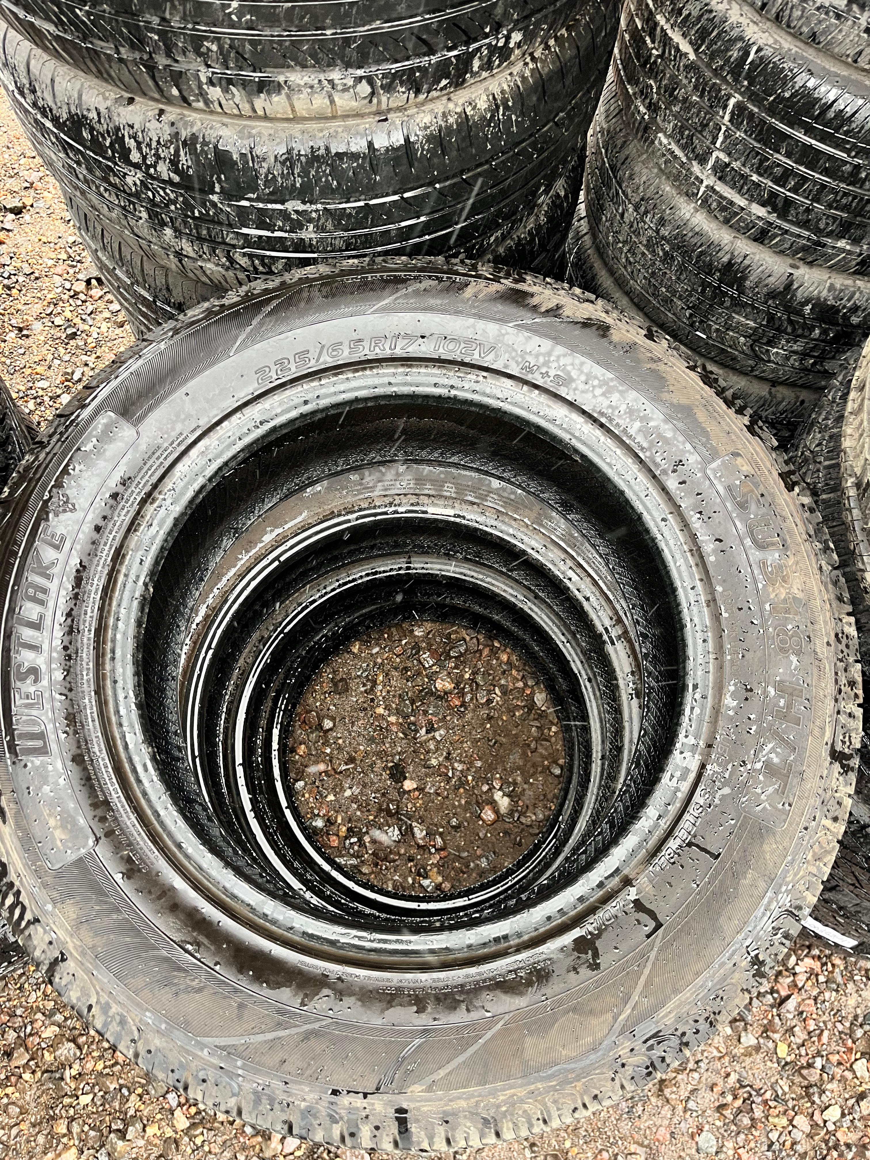 225/65R17 Set (4 Used Tires) WestLake SU-318