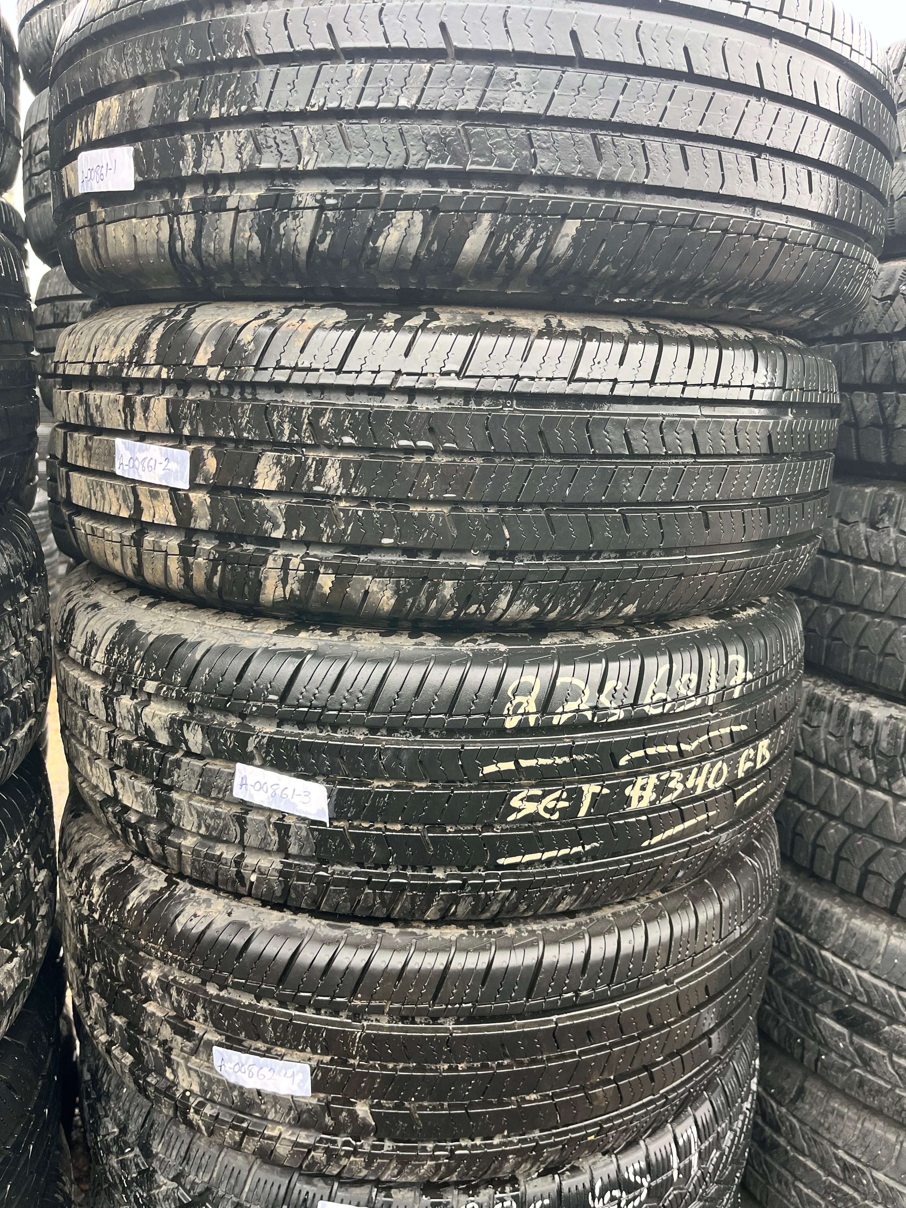 225/65R17 Set (4 Used Tires) Arizonian Silver Edition