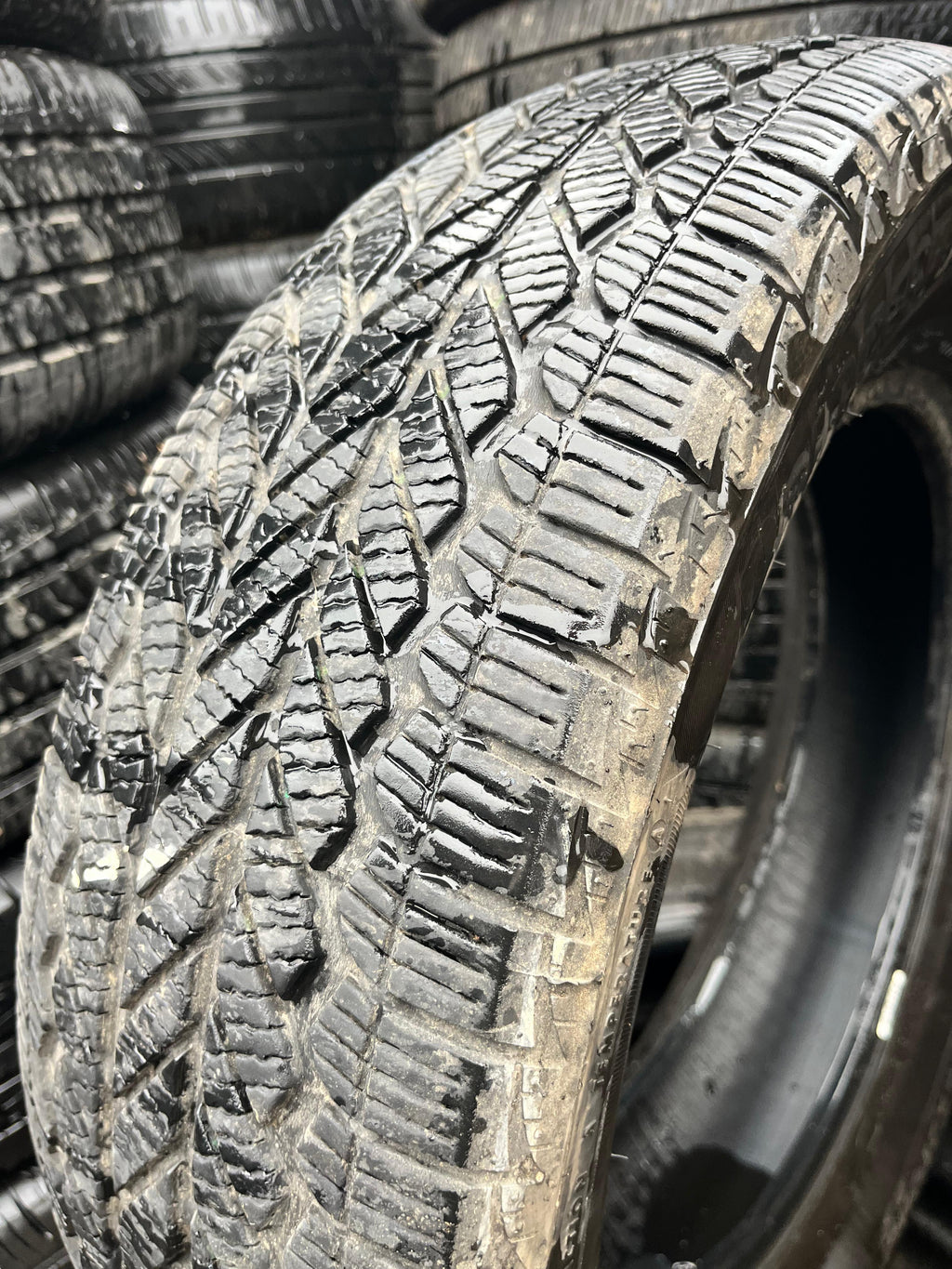 225/65R17 Set (4 Used Tires) Bridgestone WeatherPeak
