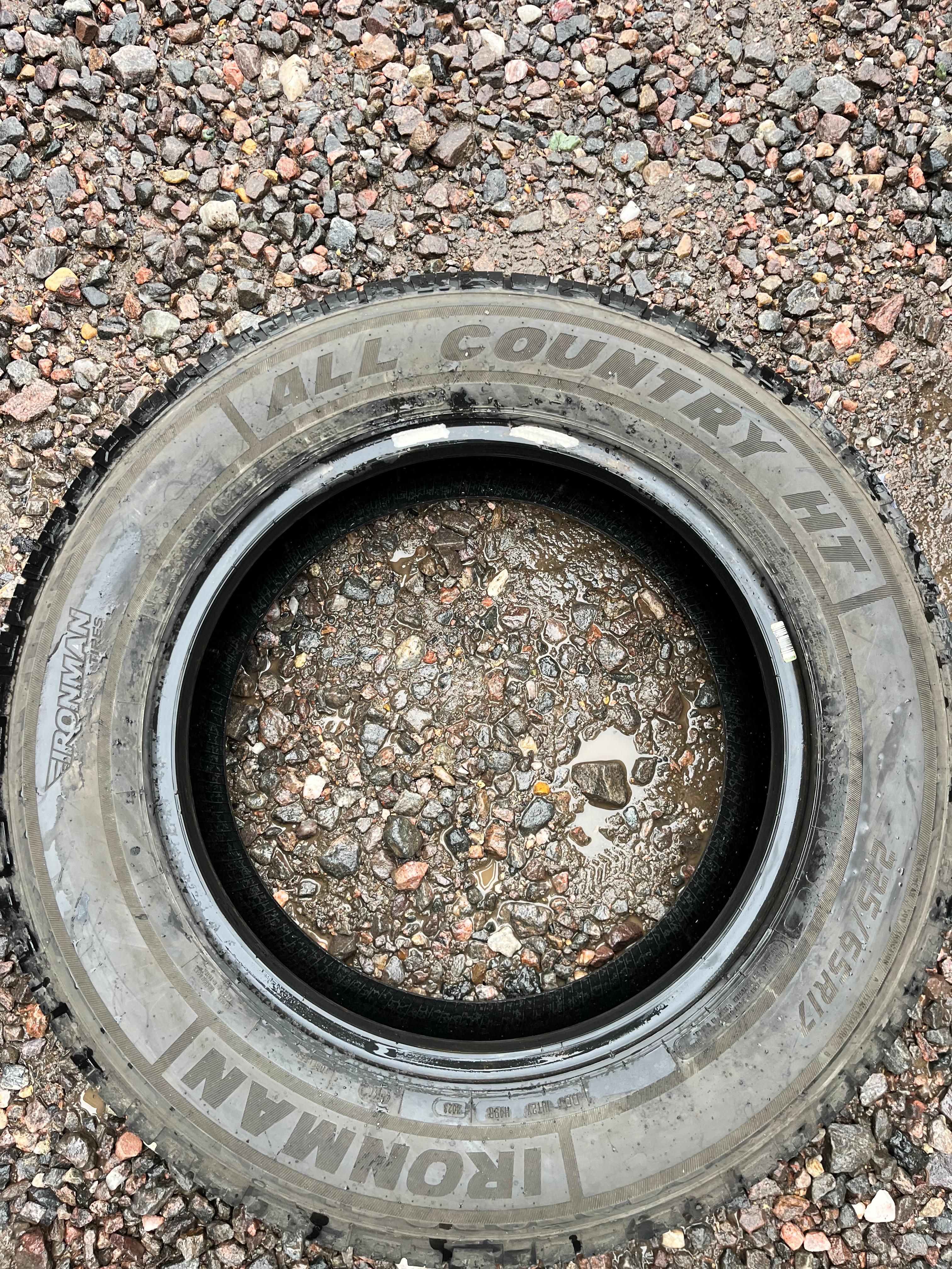225/65R17 Set (4 Used Tires) Ironman All Country (HT)