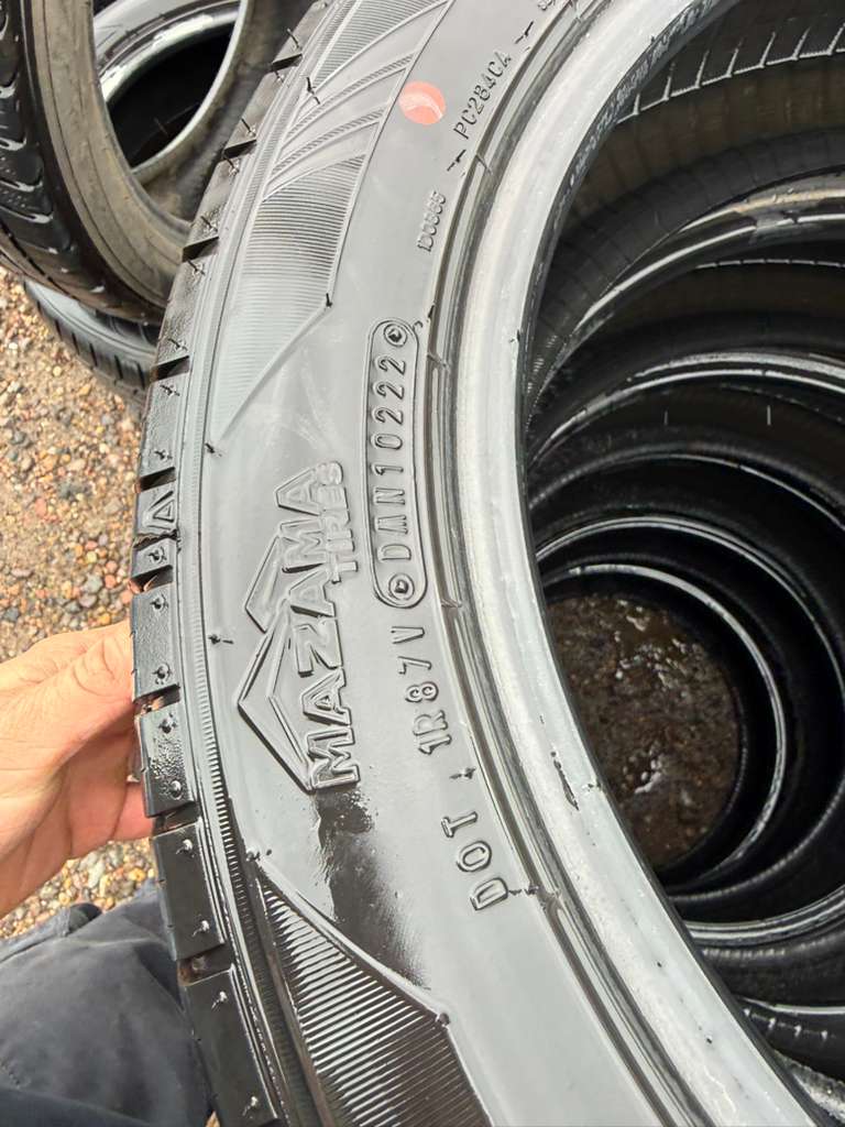 185/55R16 Pair (2 Used Tires) Mazama Reputation Luxury Touring