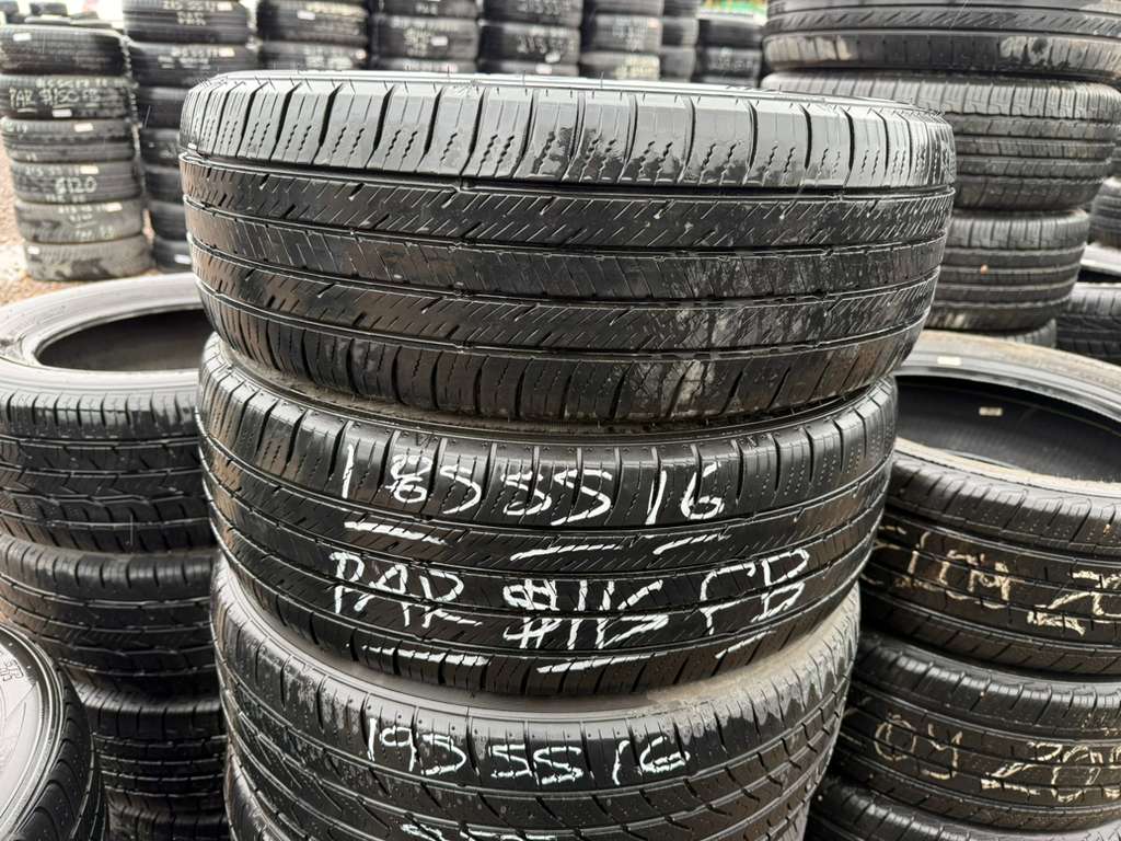 185/55R16 Pair (2 Used Tires) Mazama Reputation Luxury Touring
