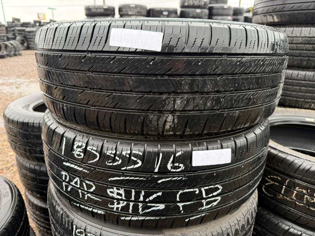 185/55R16 Pair (2 Used Tires) Mazama Reputation Luxury Touring