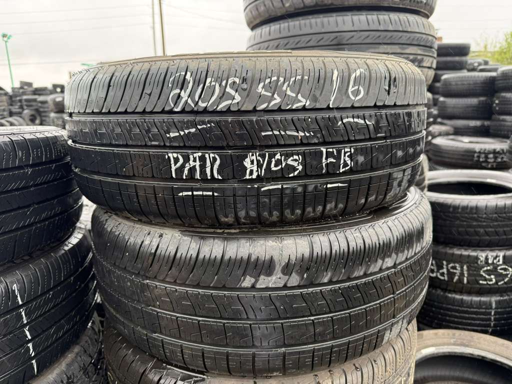 205/55R16 Pair (2 Used Tires) Zeetex ZT300