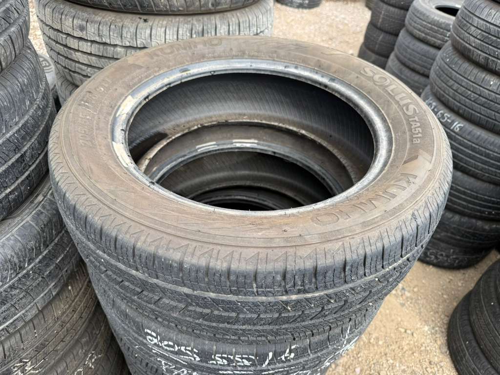 205/55R16 Pair (2 Used Tires) Kumho Solid TA51A