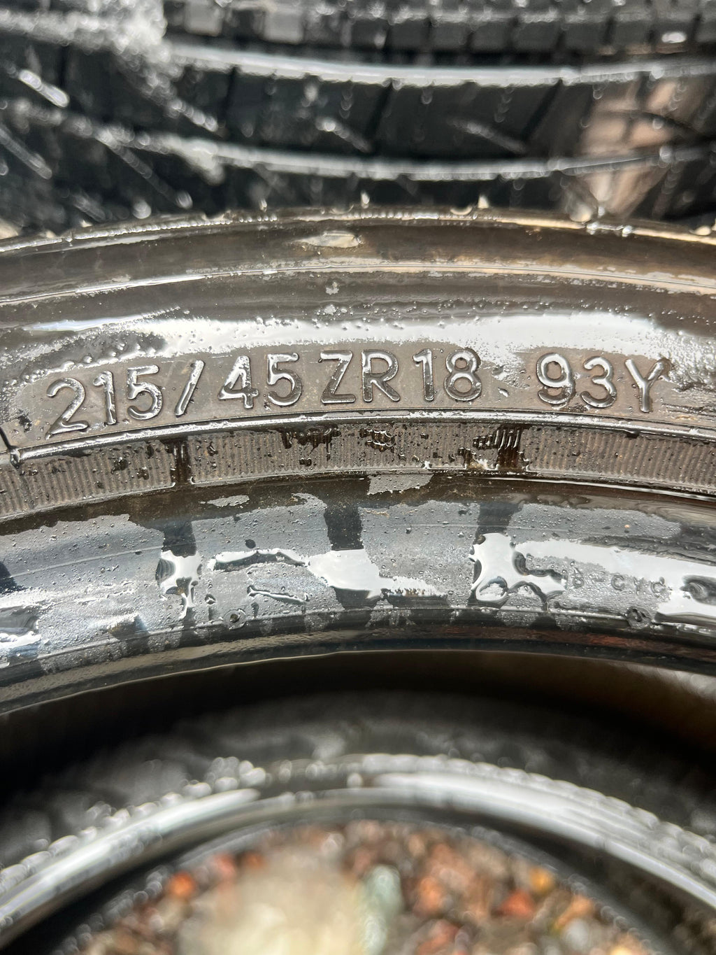 215/45ZR18 Pair (2 Used Tires) Toyo Proxes T1 (Sport)