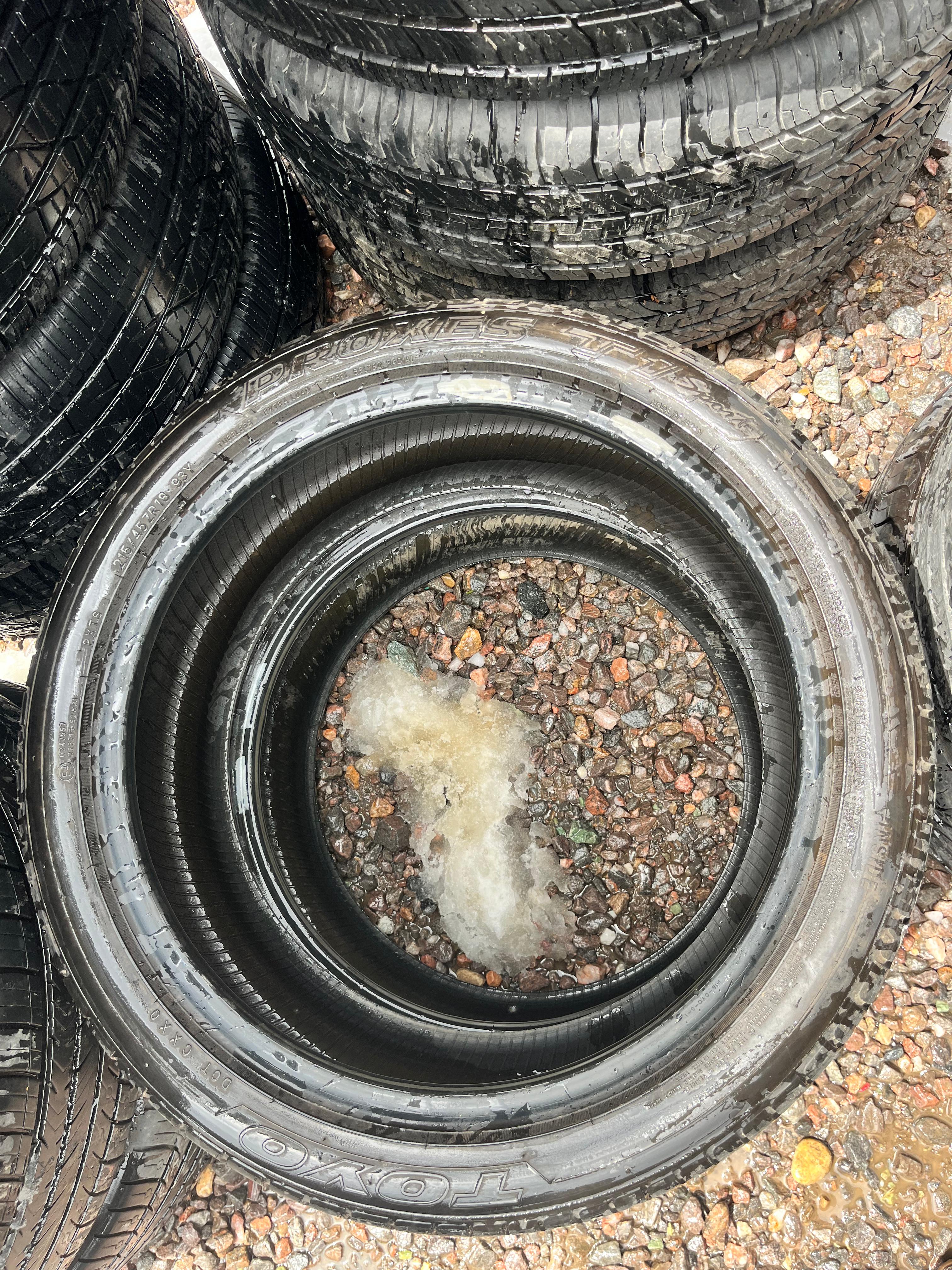 215/45ZR18 Pair (2 Used Tires) Toyo Proxes T1 (Sport)