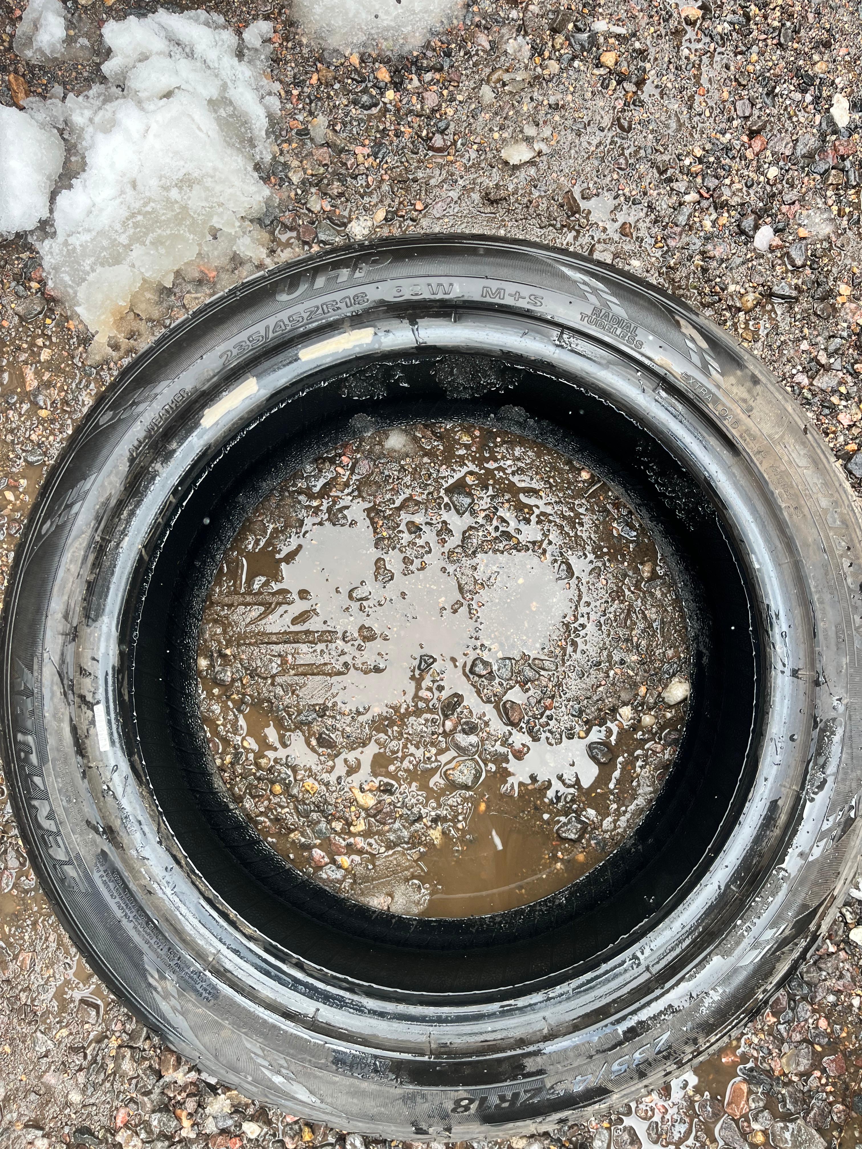 235/45ZR18  Pair (2 Used Tires) Sentury Sentury UHP
