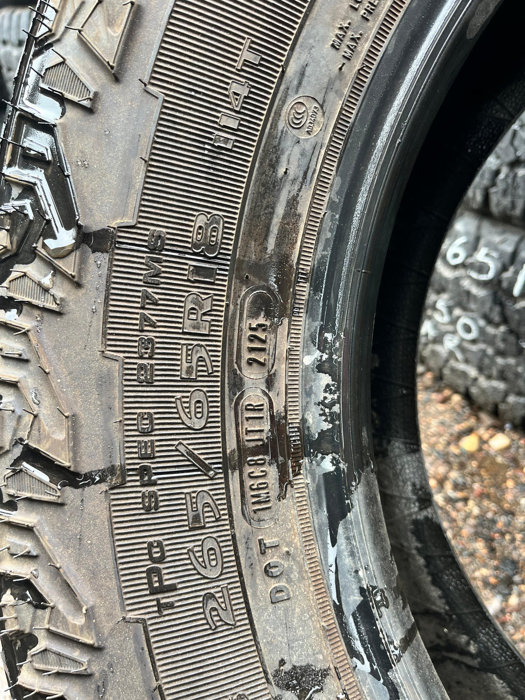 265/65R18 Set (4 Used Tires) Goodyear Wrangler (Territory)