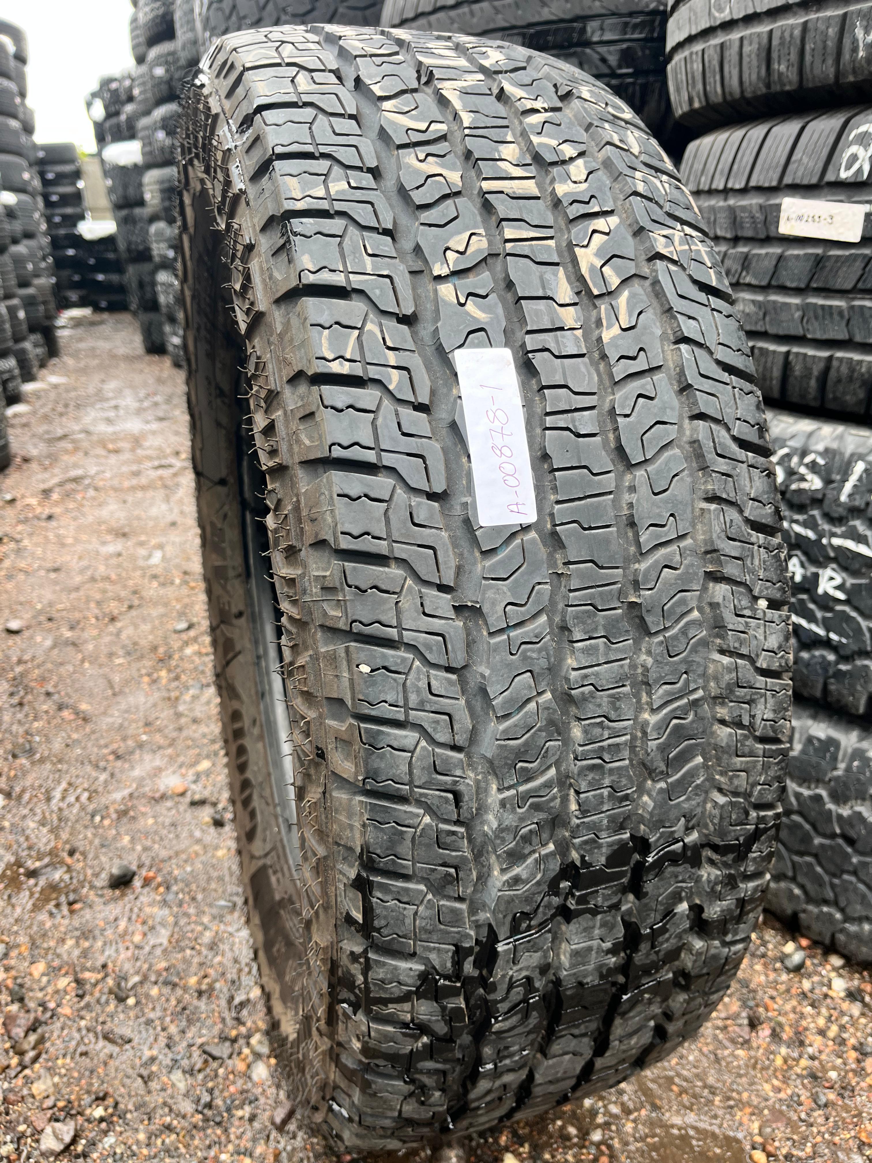 265/65R18 Set (4 Used Tires) Goodyear Wrangler (Territory)