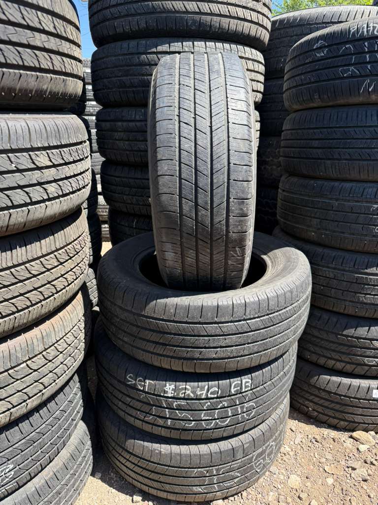 215/60R16 Set (4 Used Tires) Michelin Defender T+ H