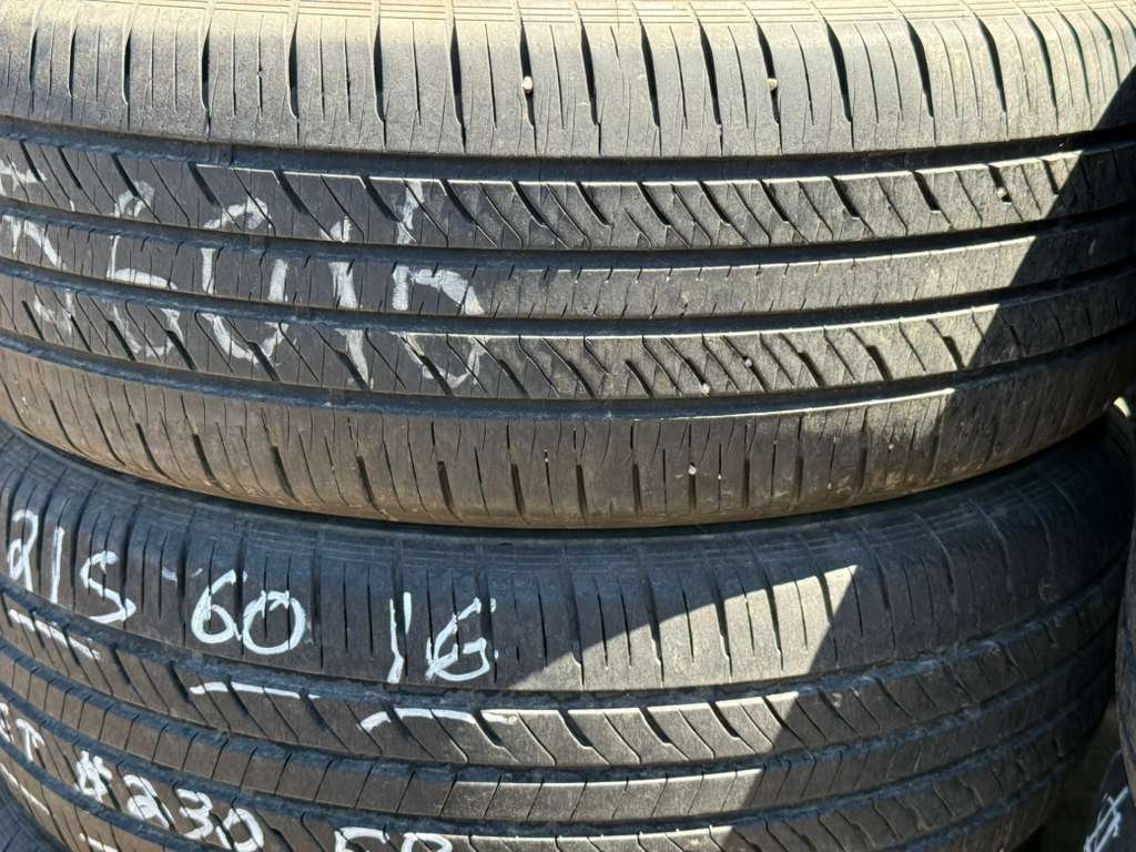 215/60R16 Set (4 Used Tires) Laufenn G Fit