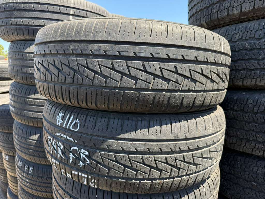 215/60R16 Pair (2 Used Tires) Falken Pro G4