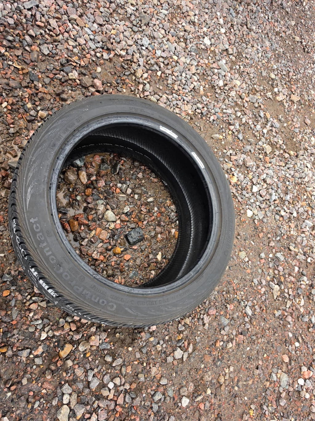 255/40R19 Single (1 Used Tire) Continental ContiSportContact