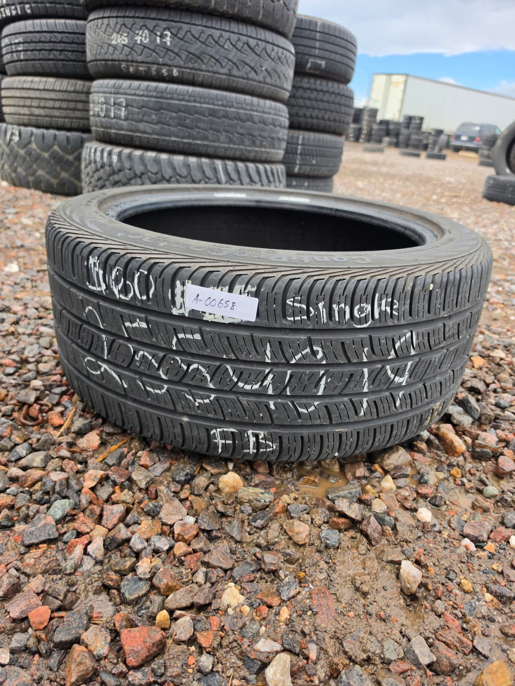 255/40R19 Single (1 Used Tire) Continental ContiSportContact