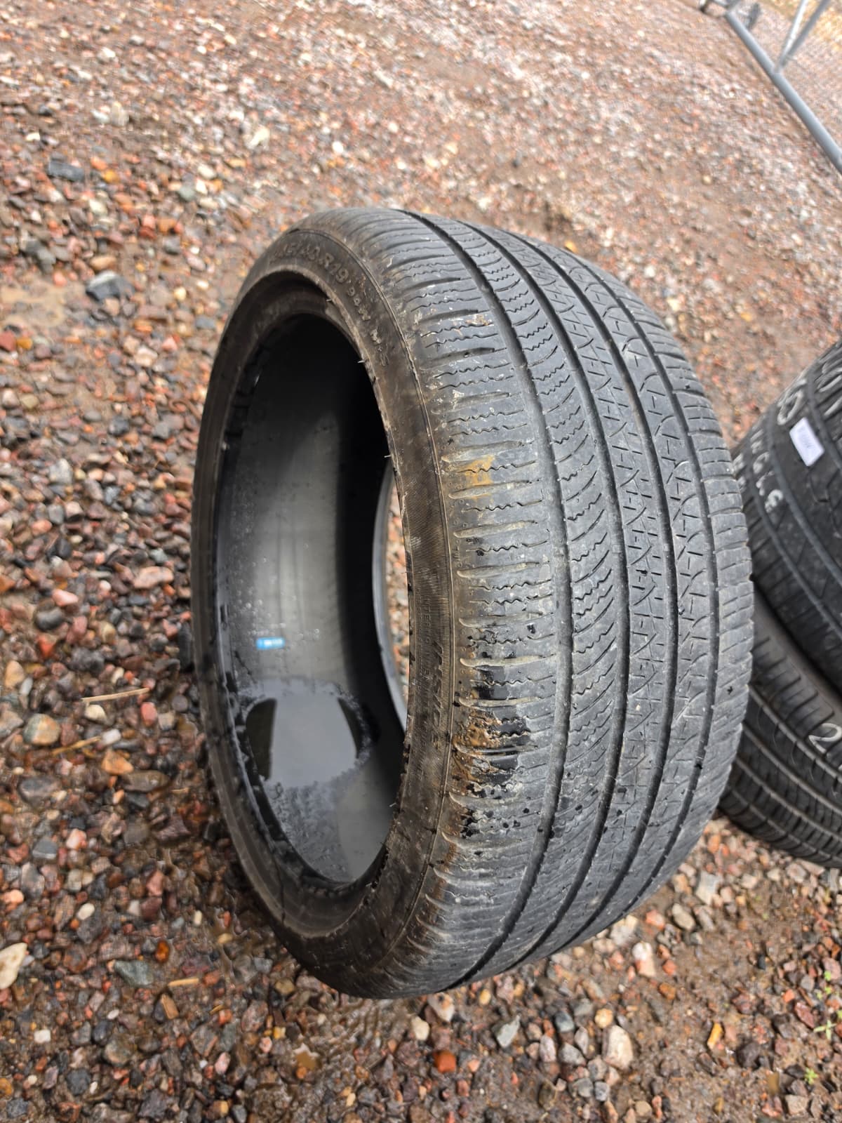 245/40R19 Single (1 Used Tire) Pirelli P Zero