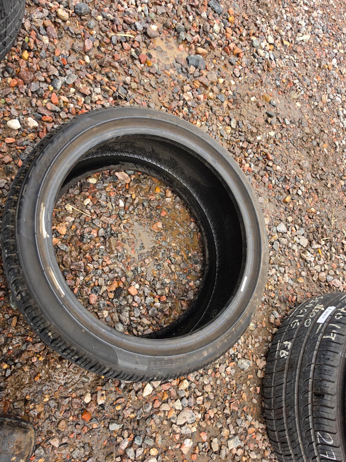 245/40R19 Single (1 Used Tire) Pirelli P Zero