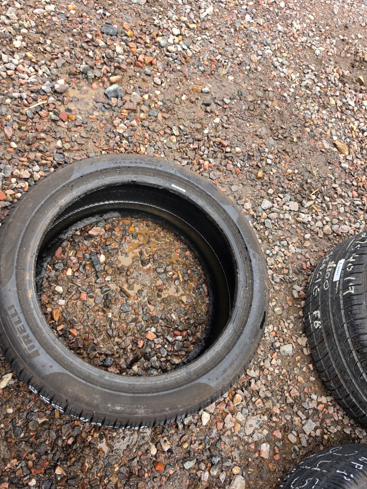 255/40R19 Single (1 Used Tire) Pirelli P Zero