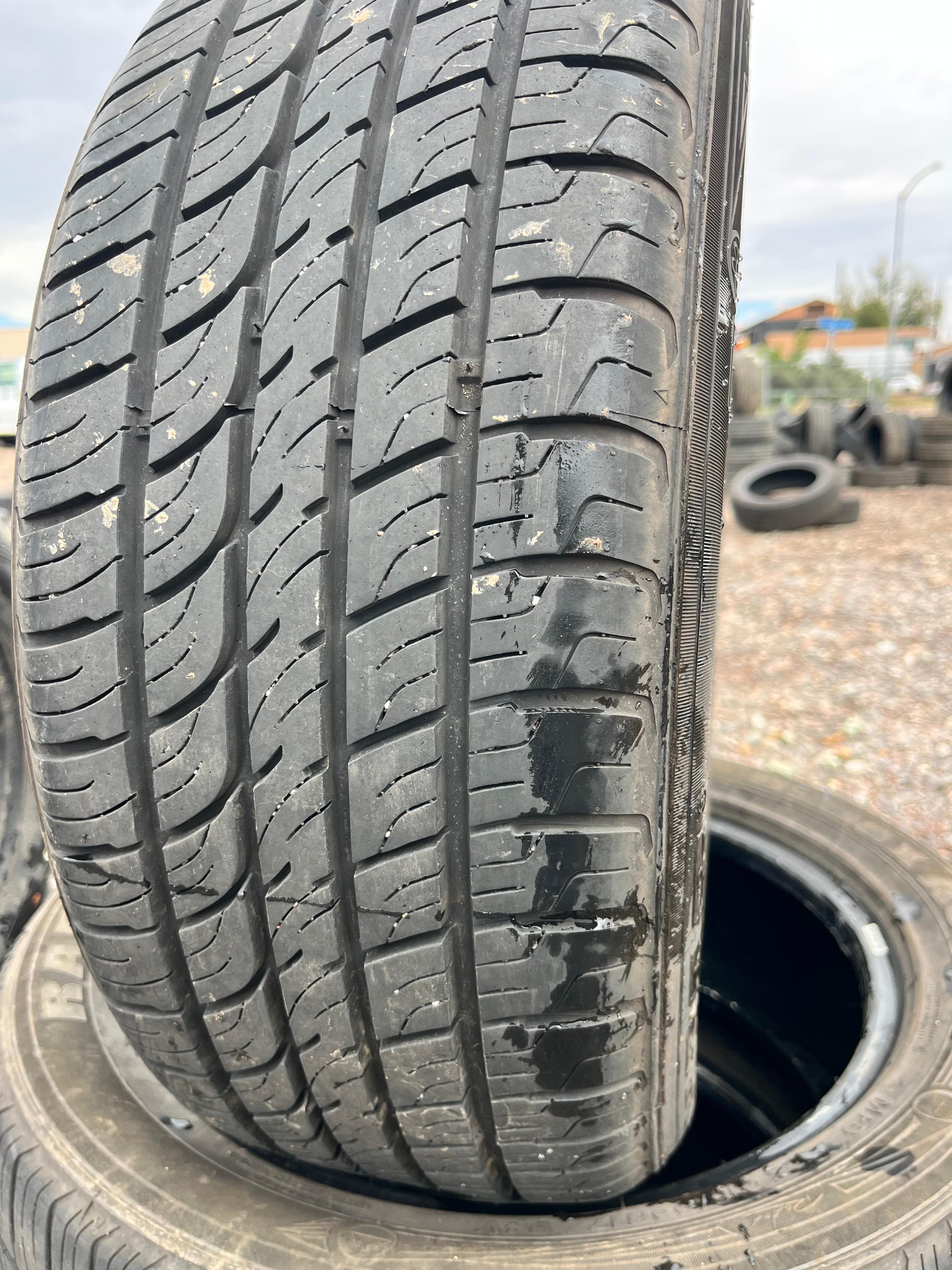 215/55R17 Set (4 Used Tires) Radar Dimas AS-8