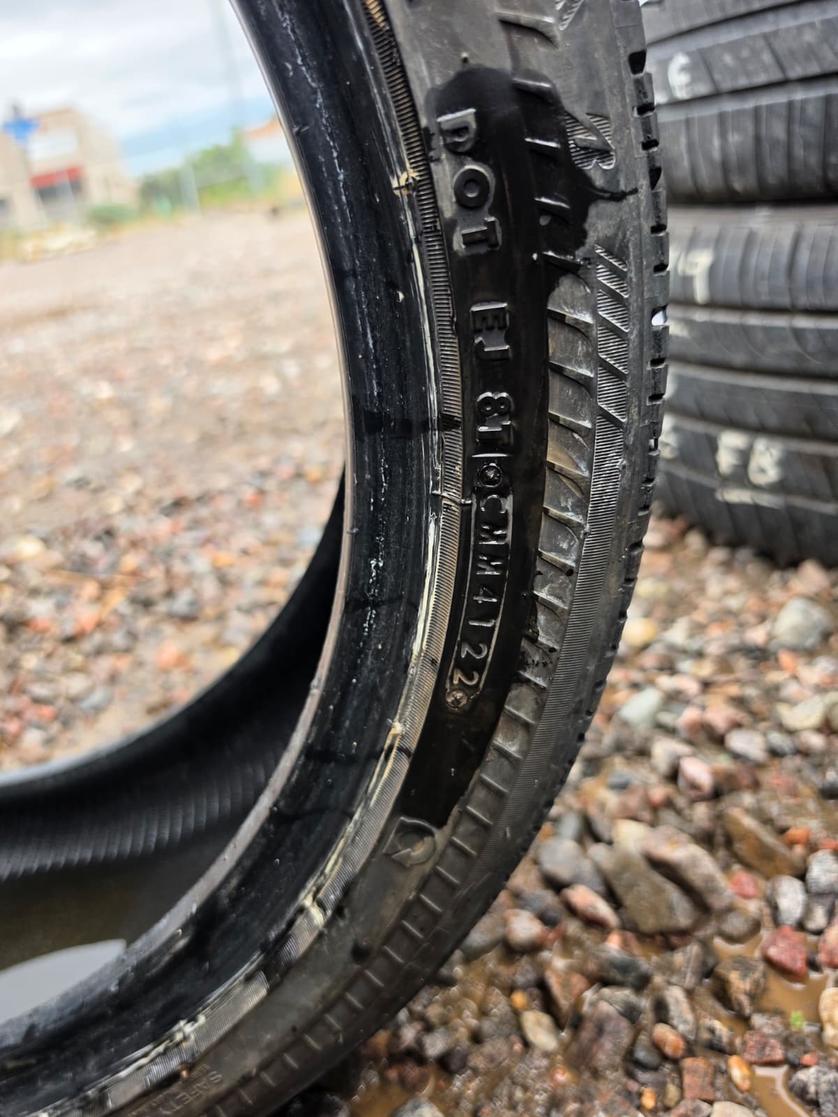 245/40R19 Single (1 Used Tire) Bridgestone Drive Guard Plus