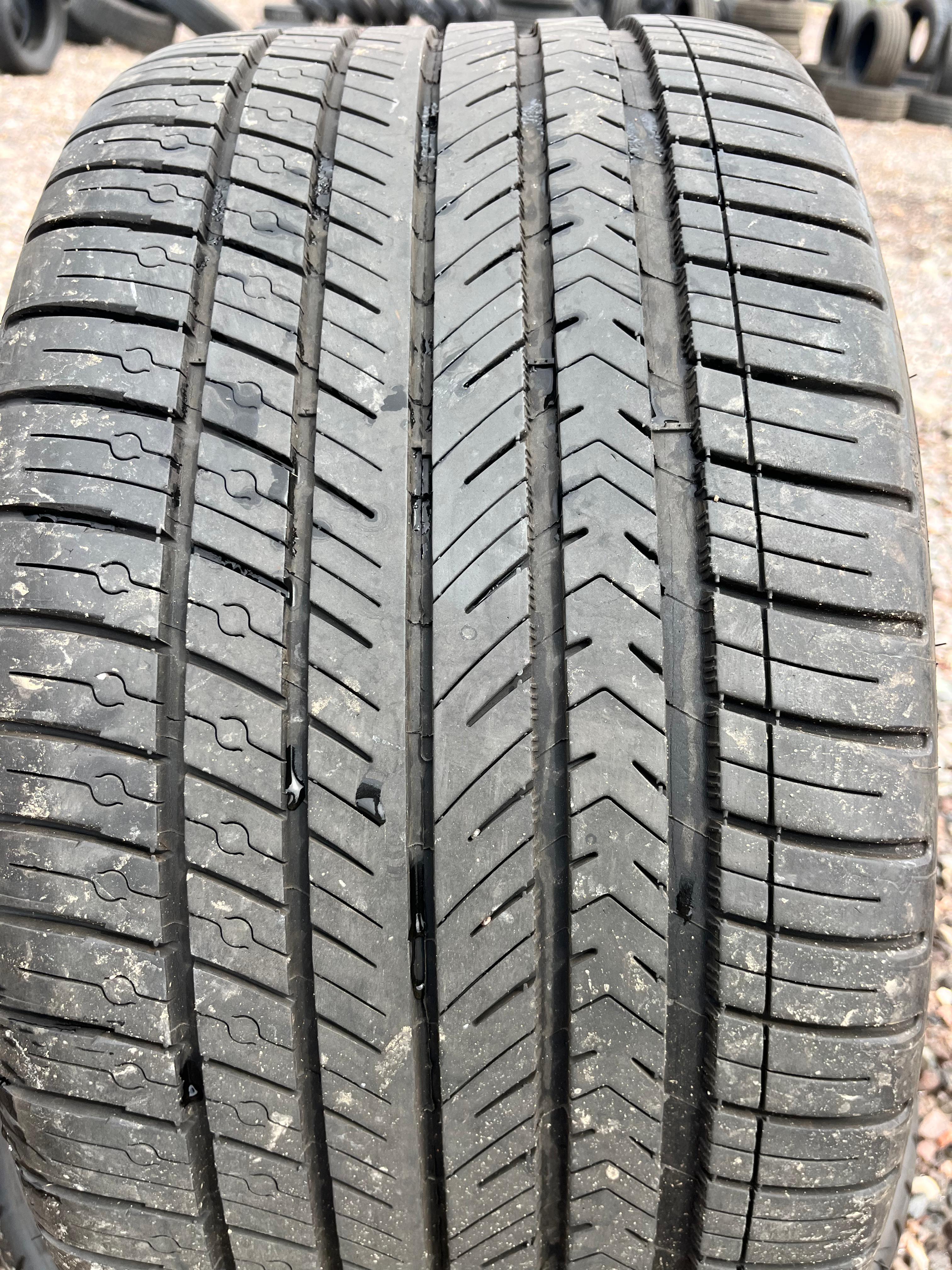 285/40ZR19 Pair (2 Used Tires) Michelin Pilot Sport 4