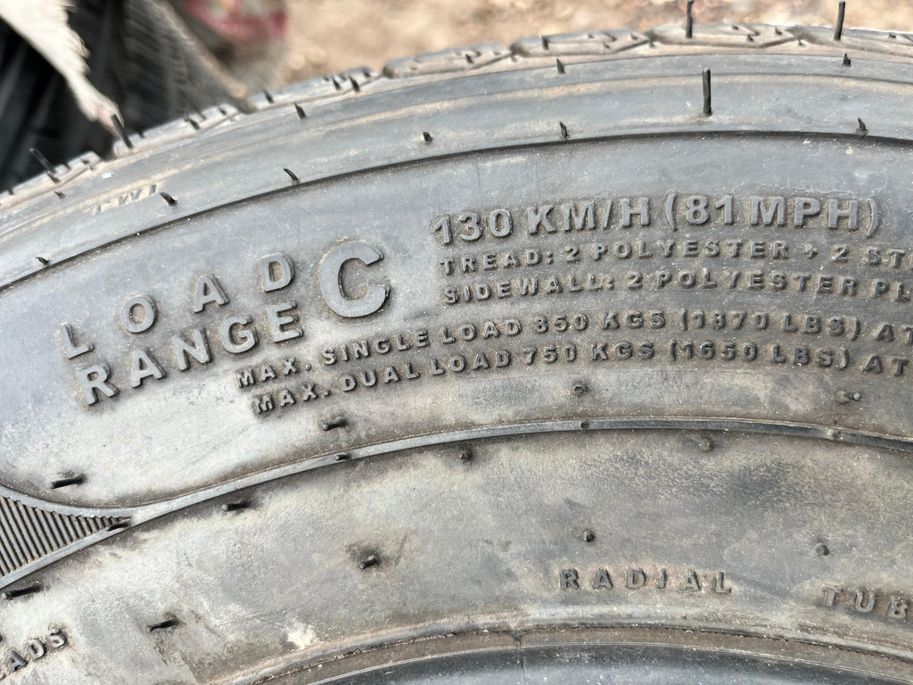 ST205/75R14 Single (1 Used Tire) Carlisle Radial Trail