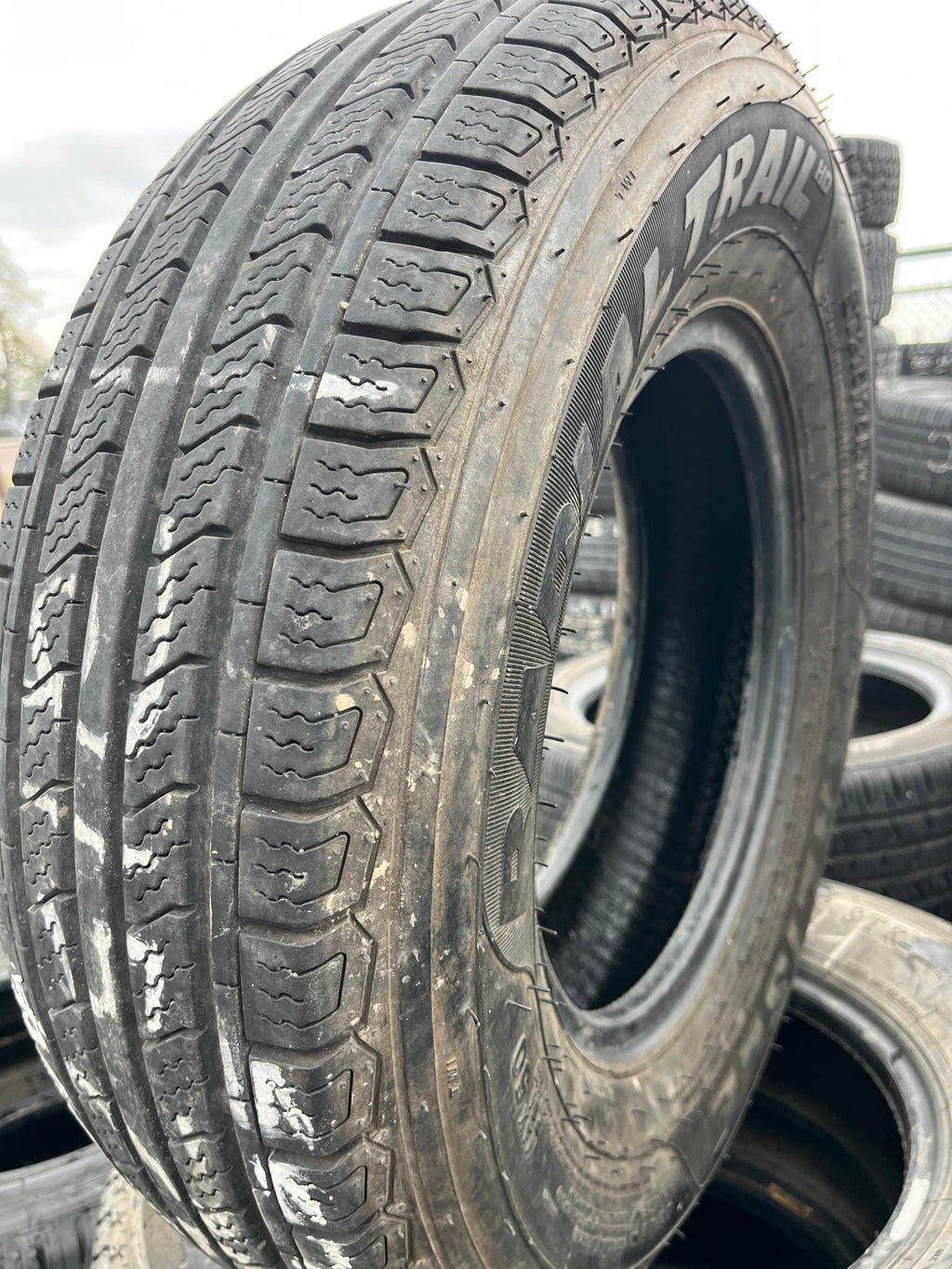 ST205/75R14 Single (1 Used Tire) Carlisle Radial Trail