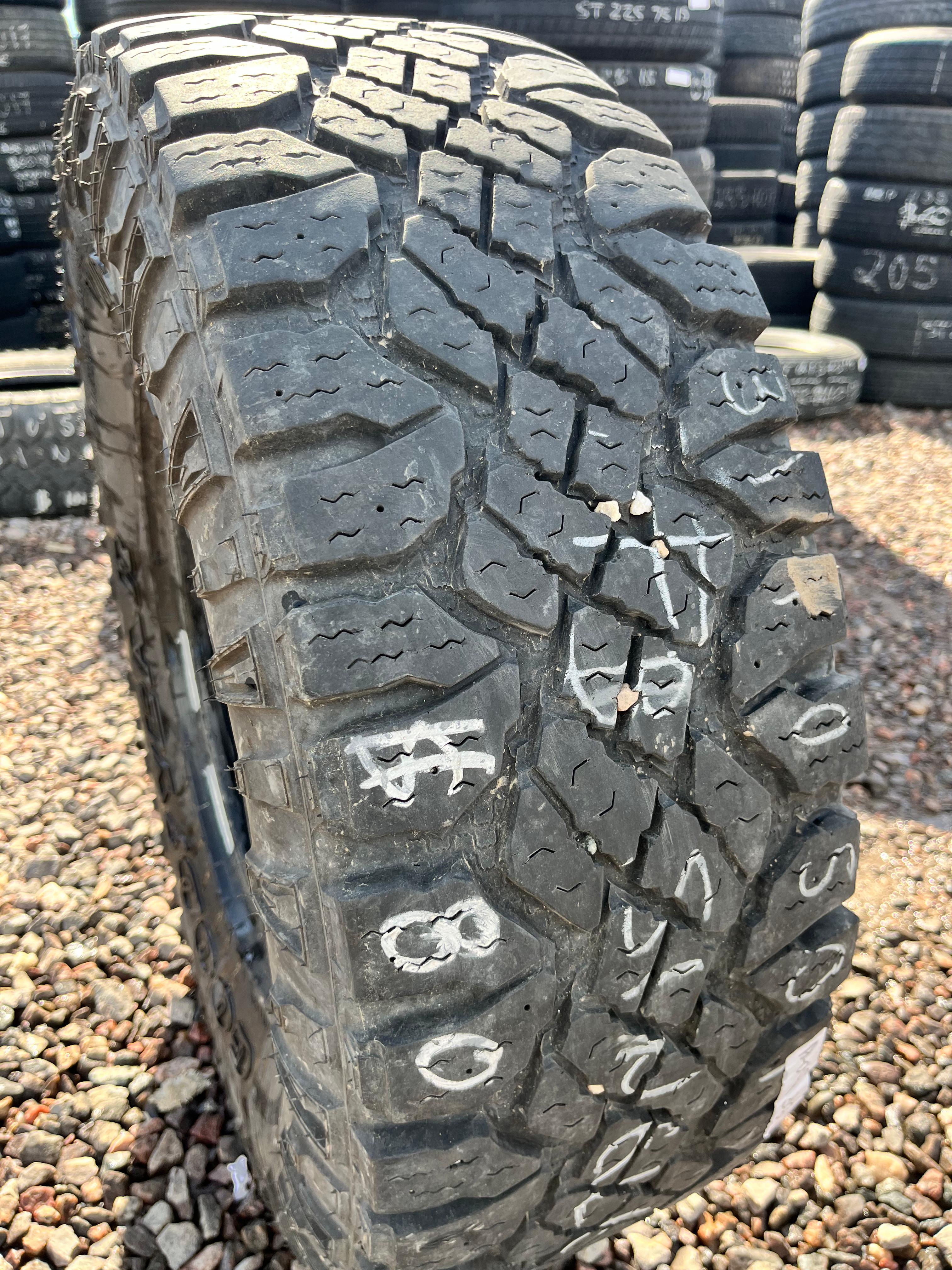 LT31x10.50R15 Single (1 Used Tire) Goodyear Wrangler Duratrac
