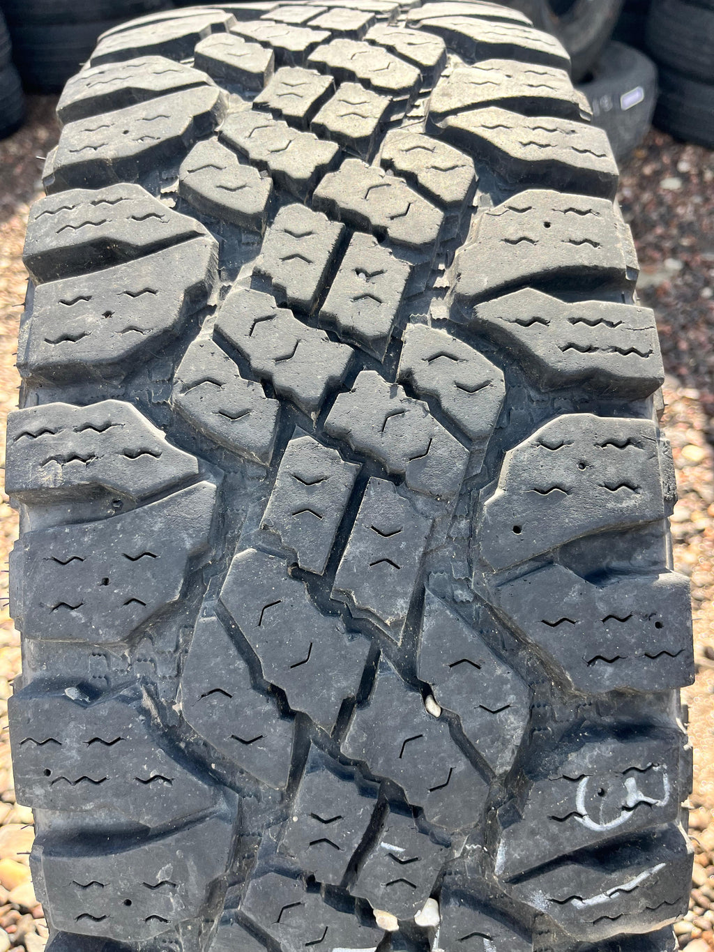 LT31x10.50R15 Single (1 Used Tire) Goodyear Wrangler Duratrac