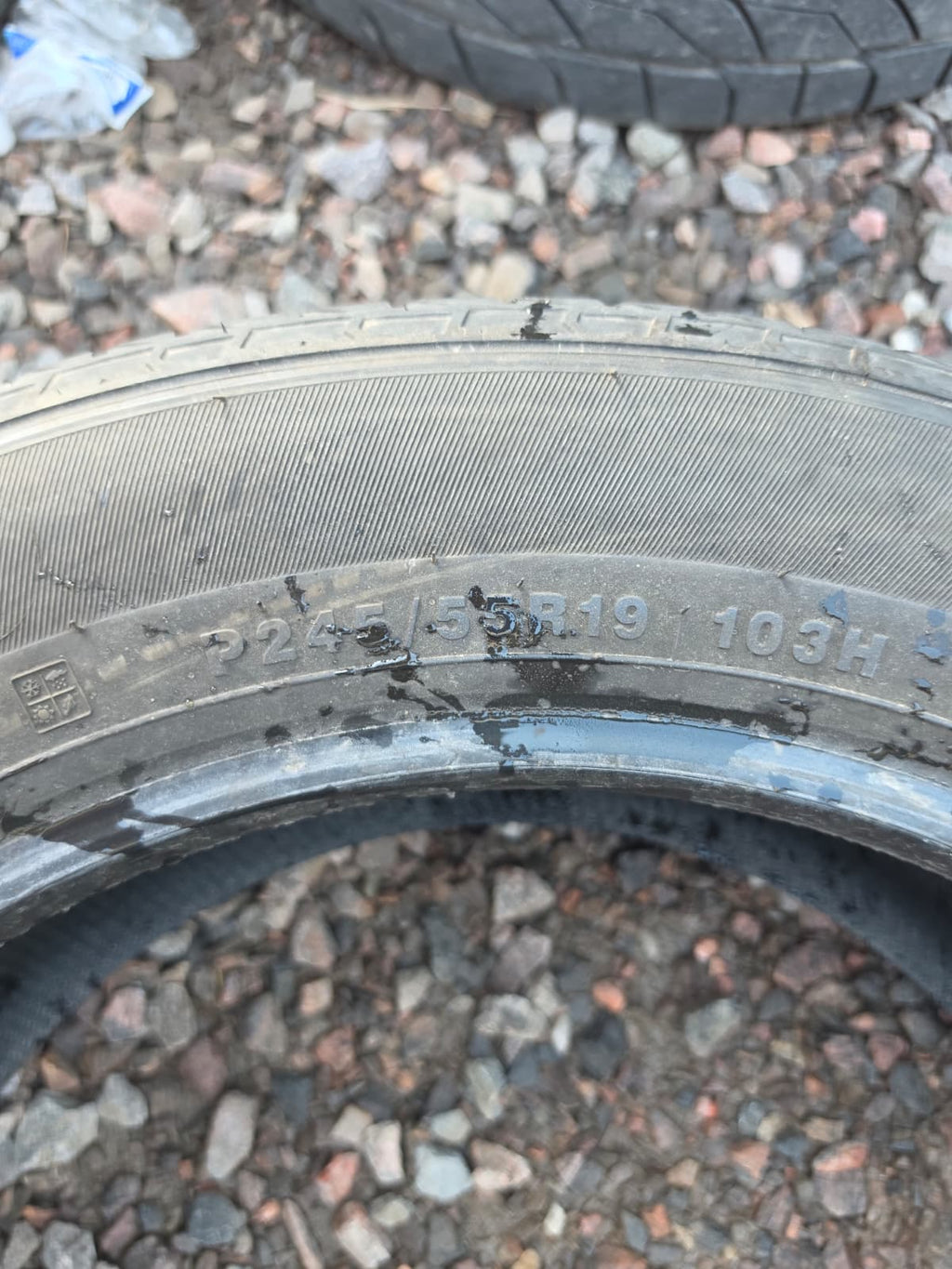 245/55R19 Single (1 Used Tire) Advanta SV T-01