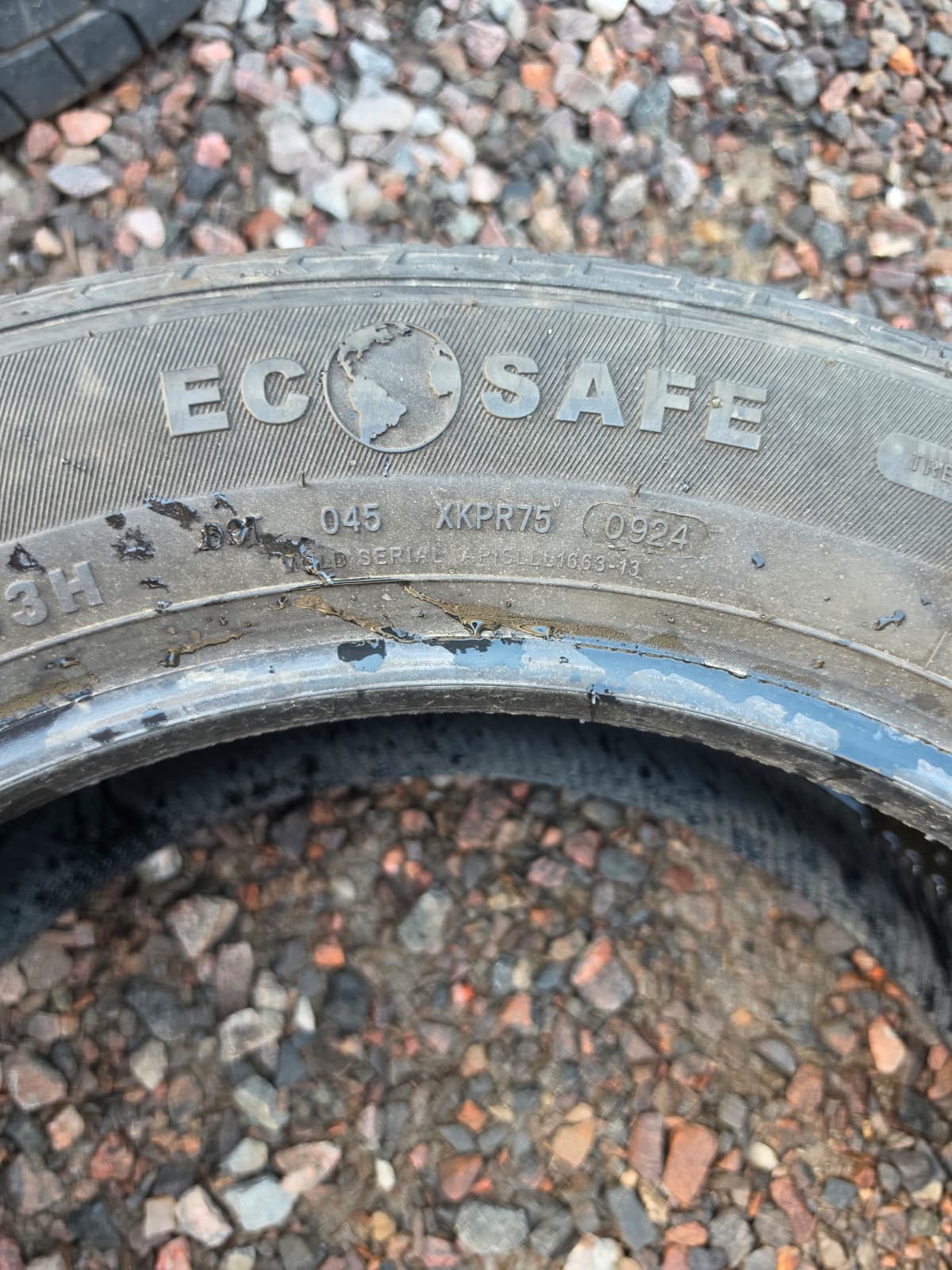 245/55R19 Single (1 Used Tire) Advanta SV T-01