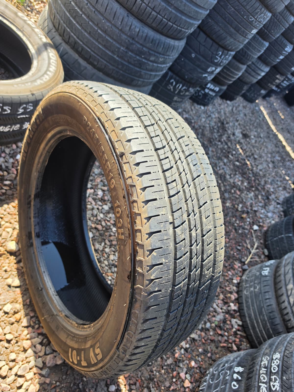 245/55R19 Single (1 Used Tire) Advanta SV T-01