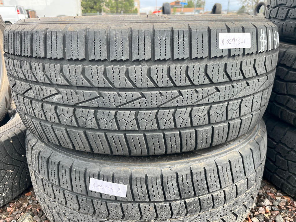 255/55R19 Pair (2 Used Tires) Falken Aklimate