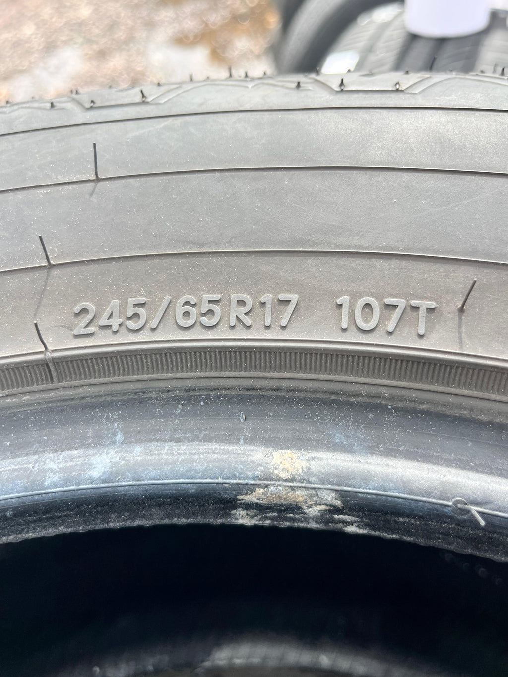 245/65R17 Set (4 Used Tires) BIg O Big Foot