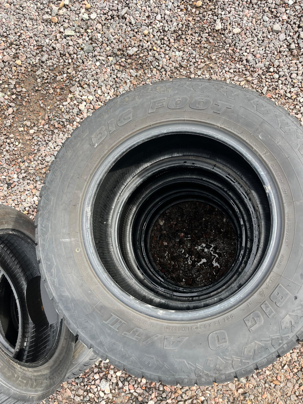 245/65R17 Set (4 Used Tires) BIg O Big Foot